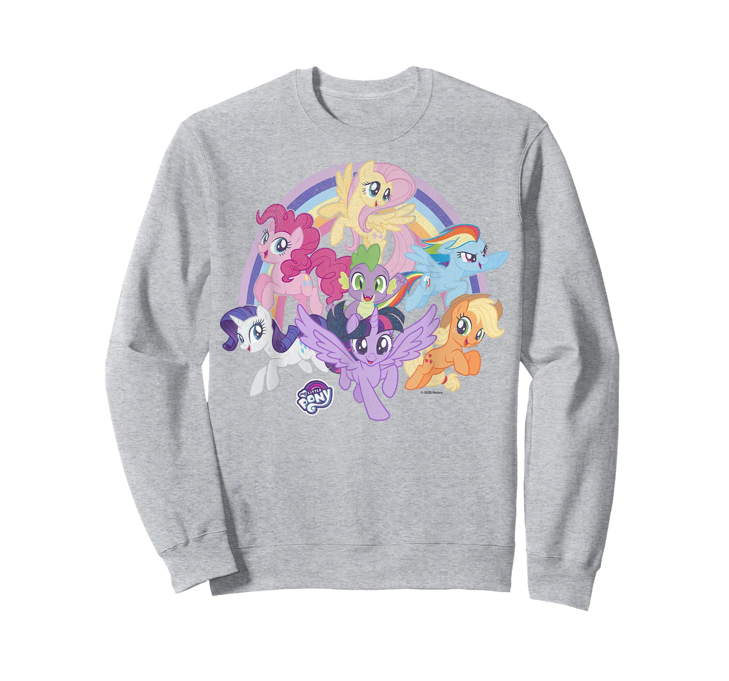 My Little Pony: Friendship Is Magic Rainbow Pony Group Shot T-Shirt