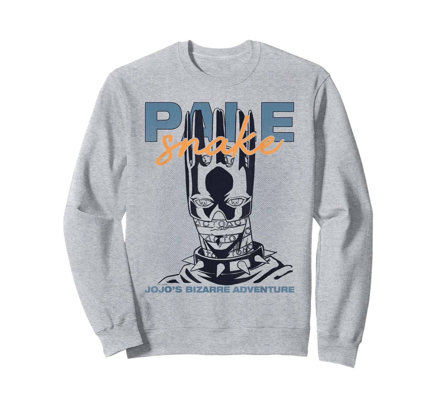 JoJo's Bizarre Adventure Pale Snake Retro Grid Anime T-Shirt