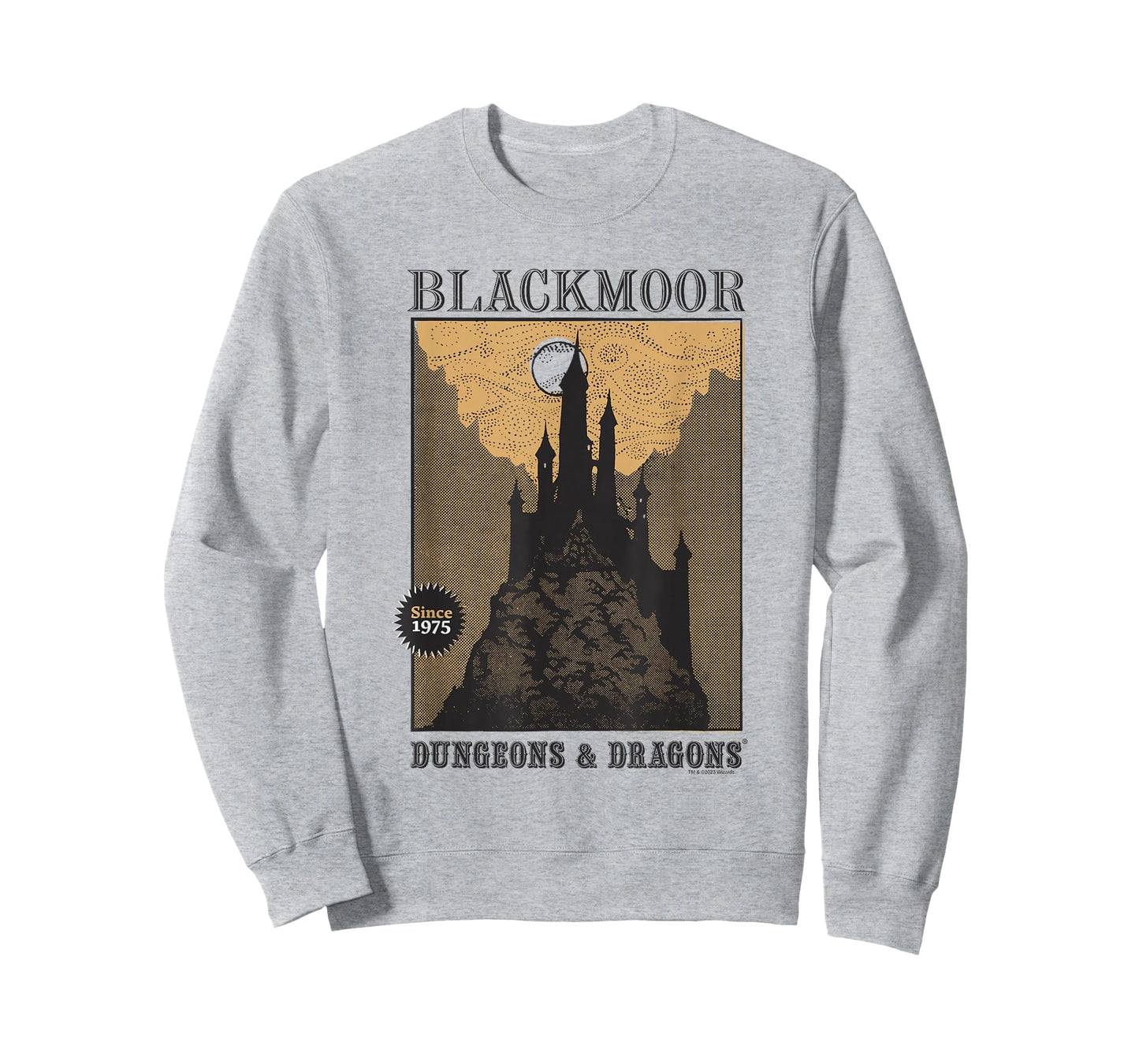 Dungeons & Dragons 50th Anniversary Blackmoor Castle Card T-Shirt