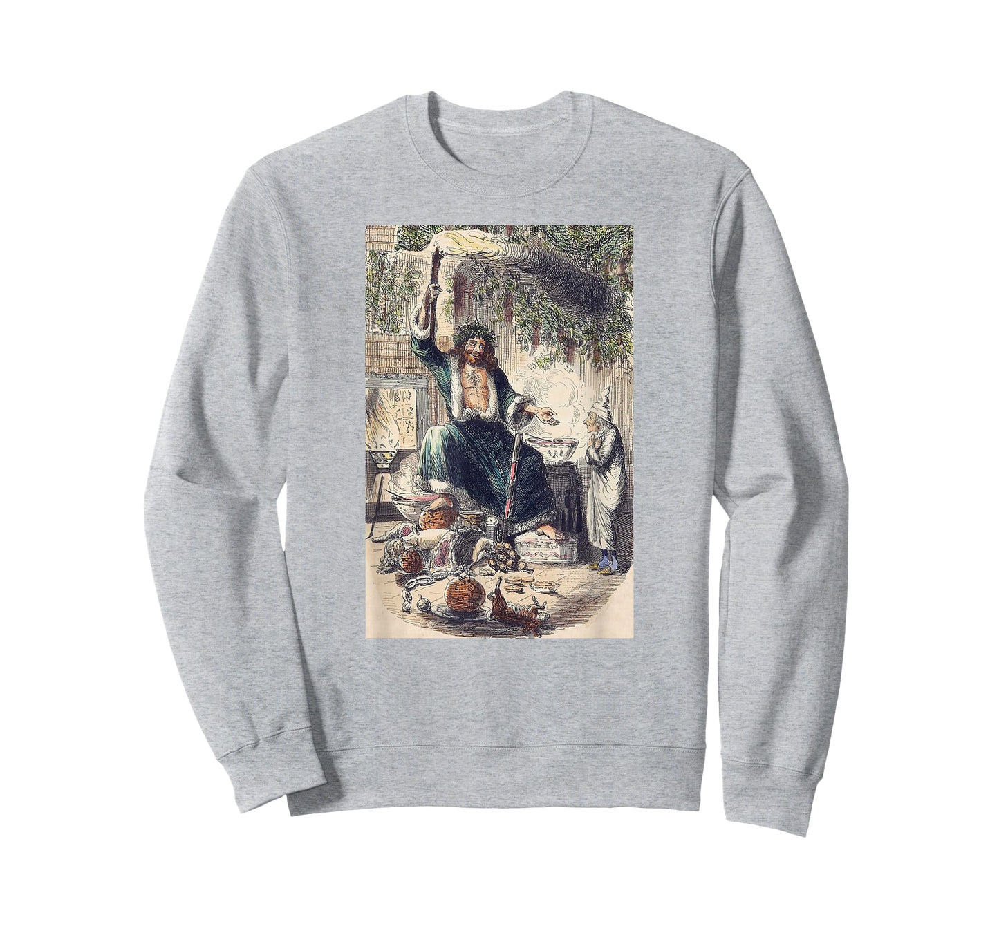 A Christmas Carol Scrooge Shirt- Christmas Present Ghost Tee T-Shirt