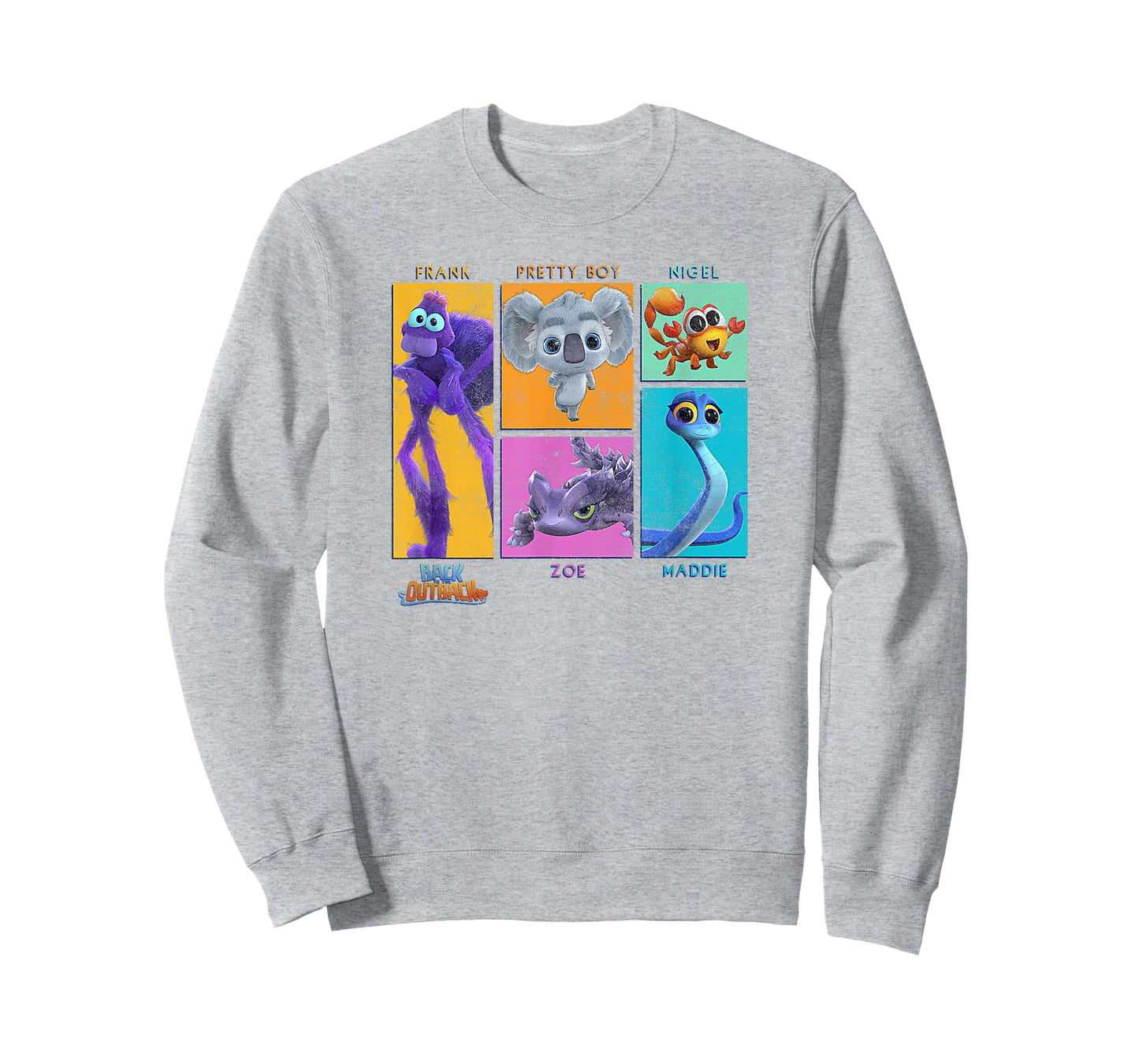 Back to The Outback Character Panels T-Shirt