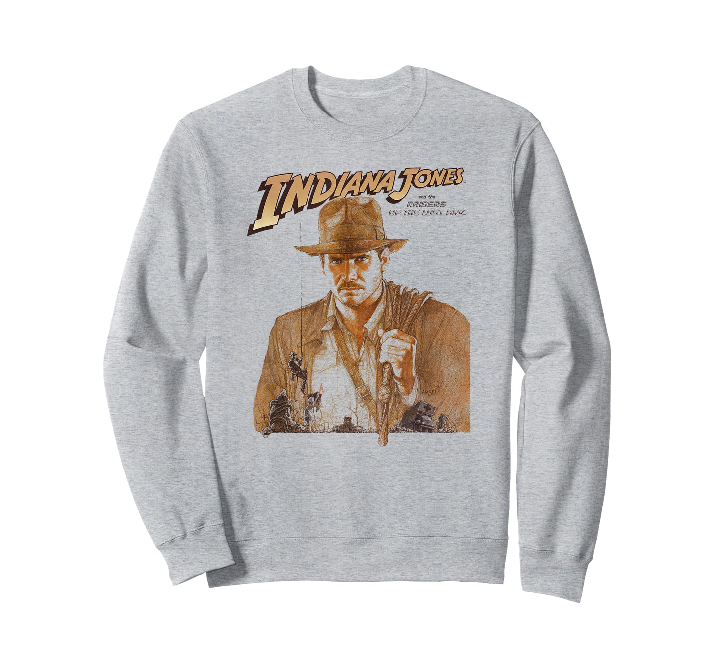 Indiana Jones Raiders of The Lost Ark Tonal Movie Poster T-Shirt