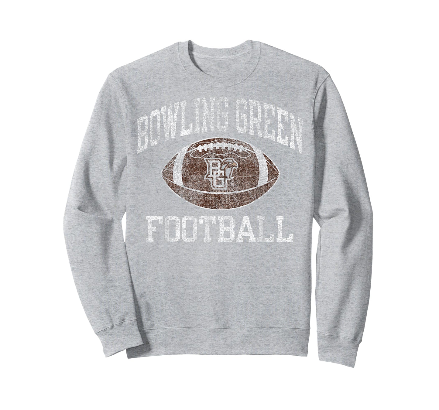 Bowling Green Falcons Football Intensity Vintage Orange T-Shirt