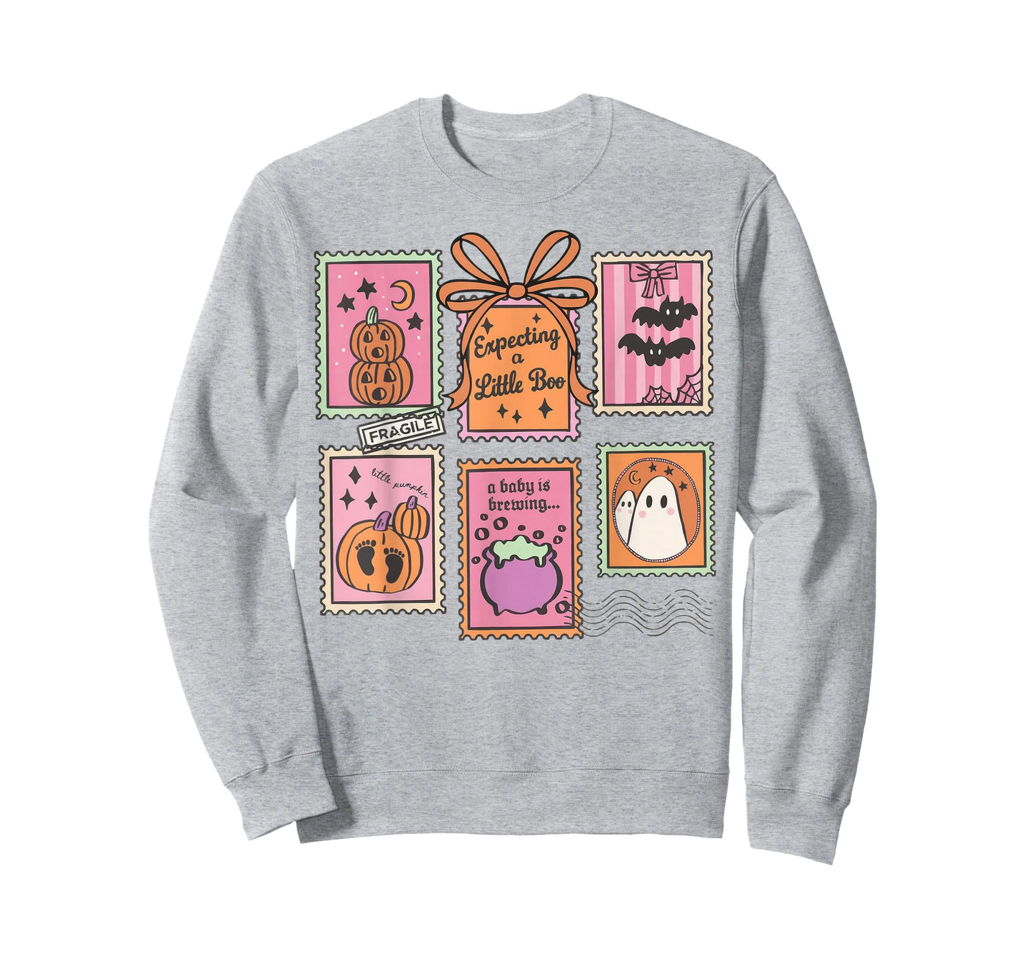 Halloween Pregnancy Announcement Funny Ghost Baby Shower T-Shirt