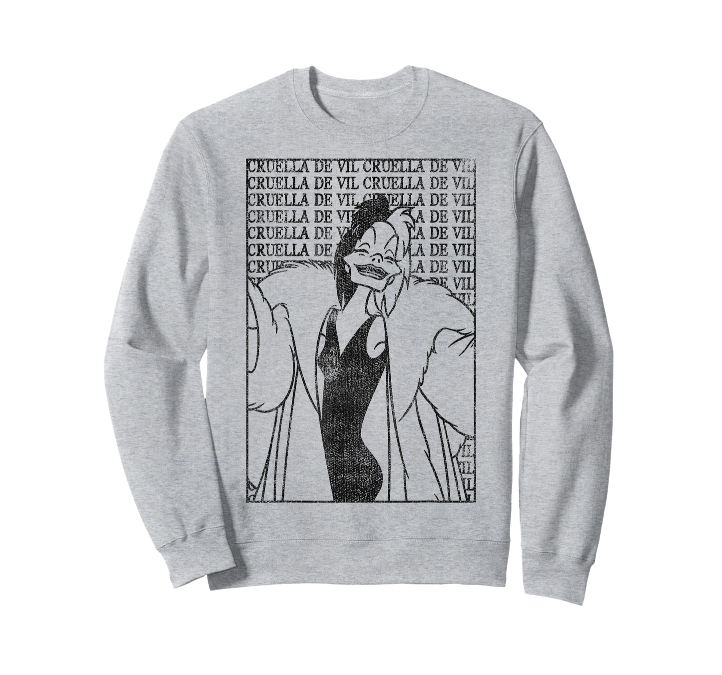 Disney Dalmatians Cruella Card Poster Graphic T-Shirt T-Shirt