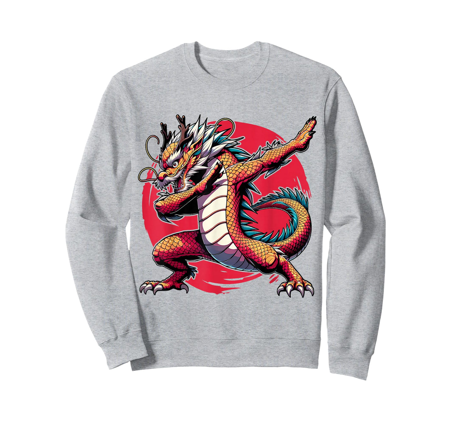 Japanese Dabbing Dragon Asian - Anime Lover Kids T-Shirt
