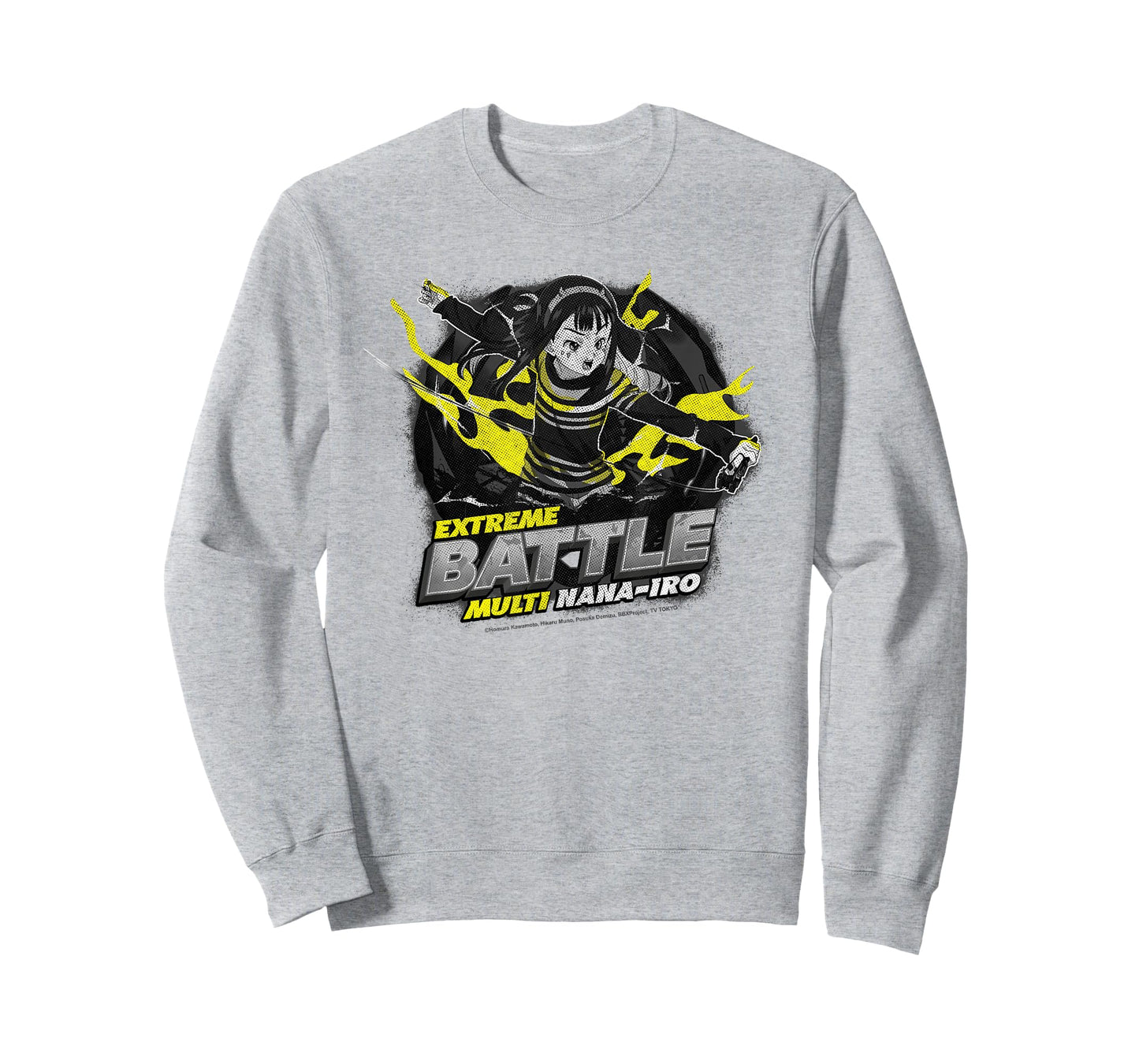 Beyblade X Extreme Battle Multi Nana-IRO Manga T-Shirt