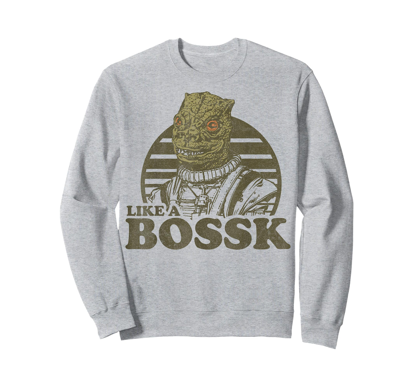 Star Wars Like a Bossk Bounty Hunter Retro Logo T-Shirt