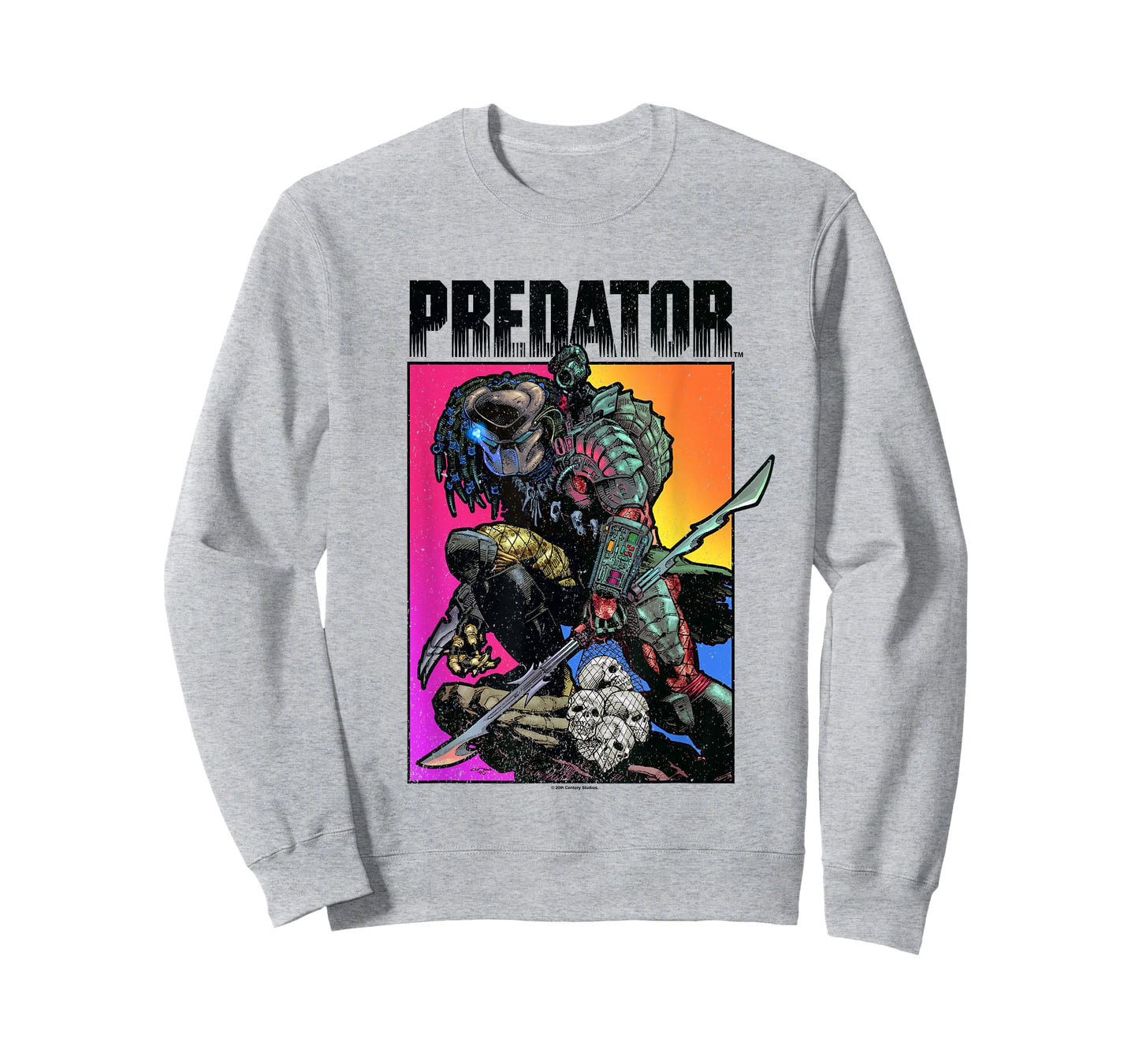Predator Ready To Hunt Big Chest Iconic Retro Poster T-Shirt