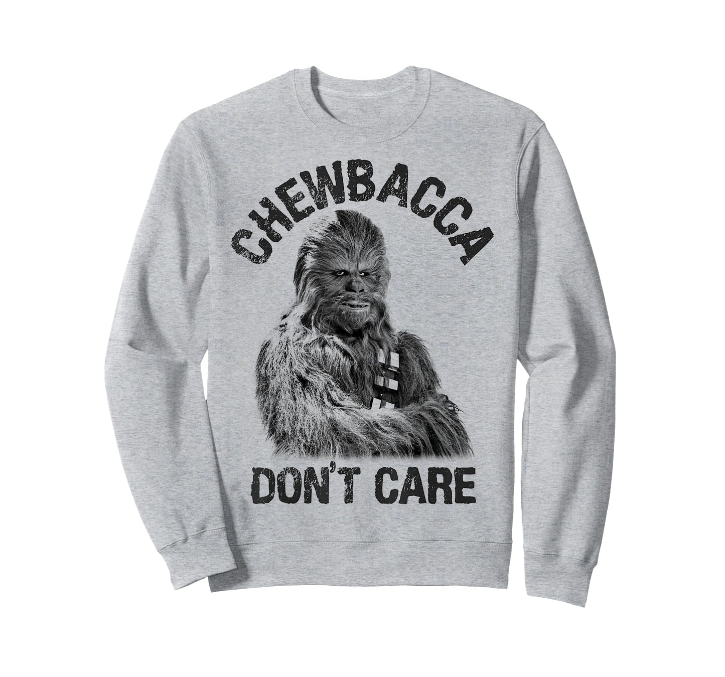 Star Wars Chewbacca Don't Care Funny Logo T-Shirt