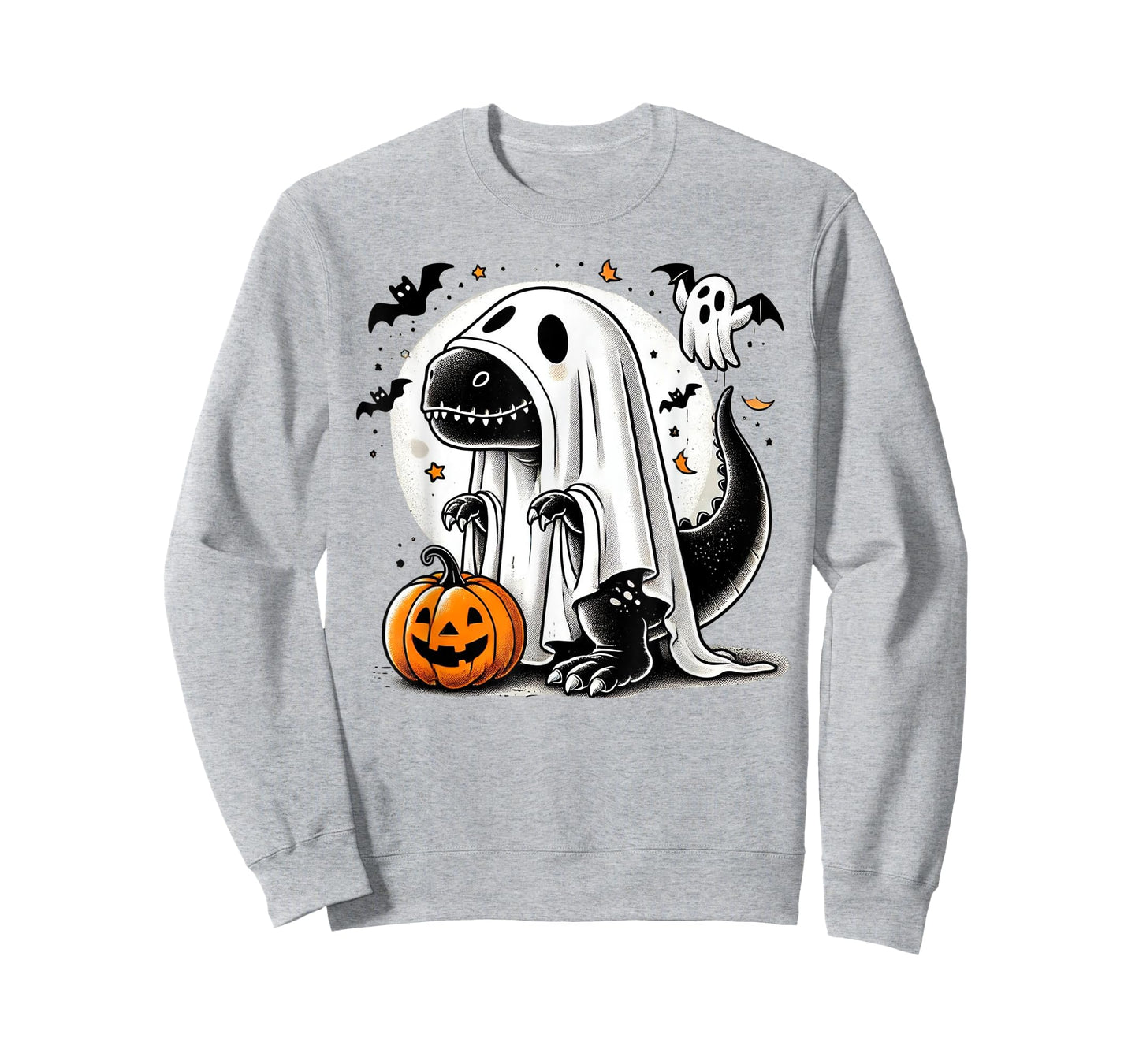 Funny T-Rex Ghost Dinosaur Halloween Costume Tyrannosaurus T-Shirt