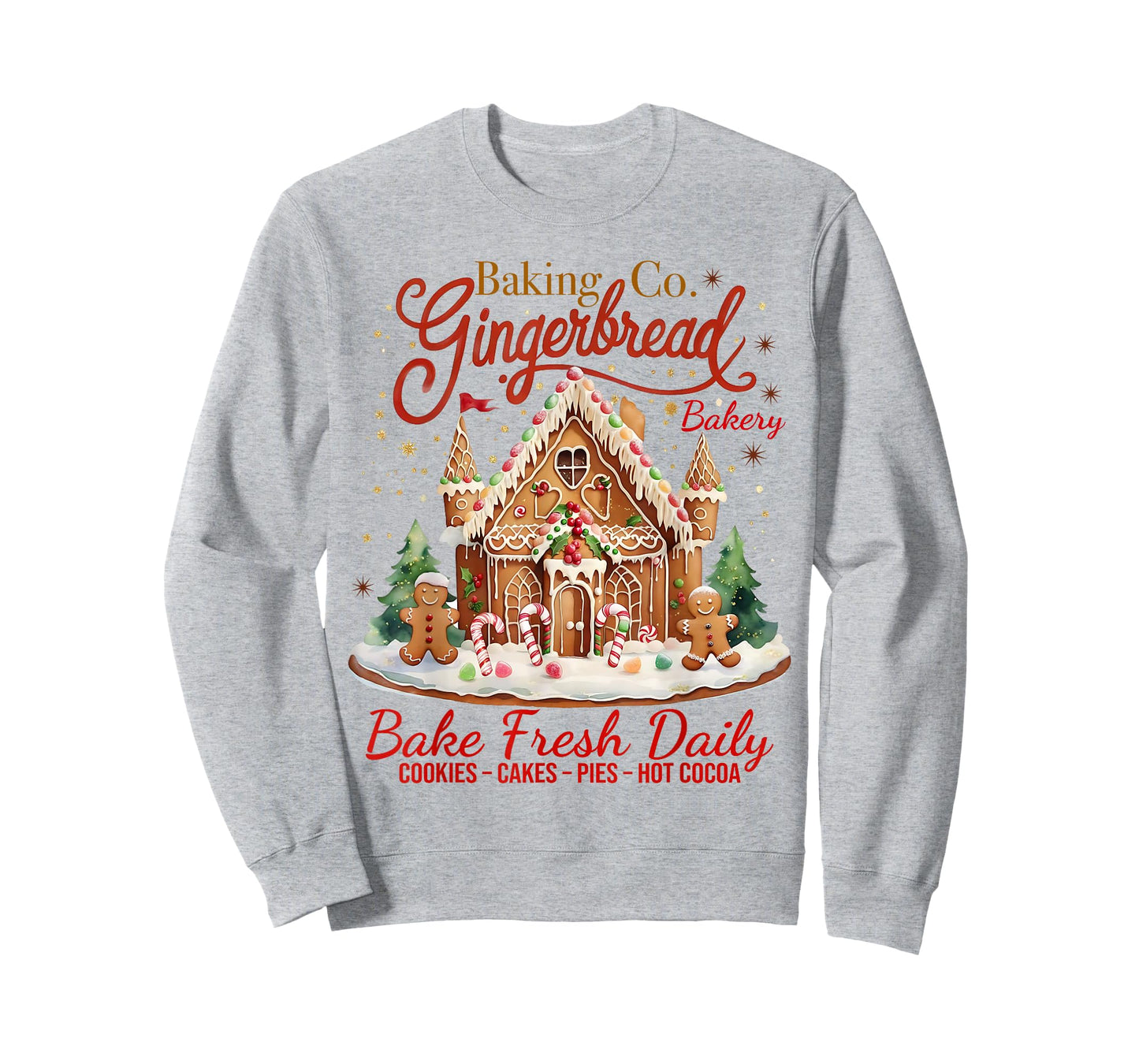 Gingerbread Baking Co Bake Fresh Daily Art T-Shirt