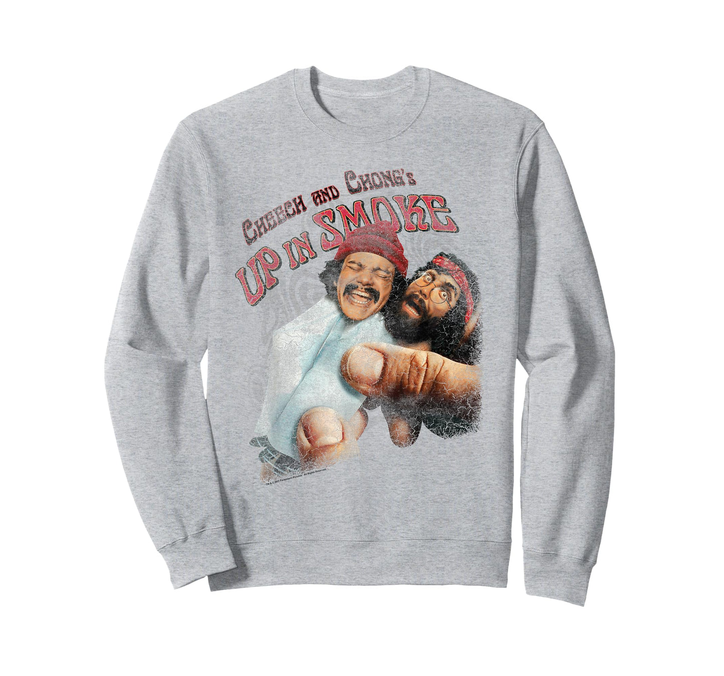 Up in Smoke Cheech and Chong Rolled Up T-Shirt