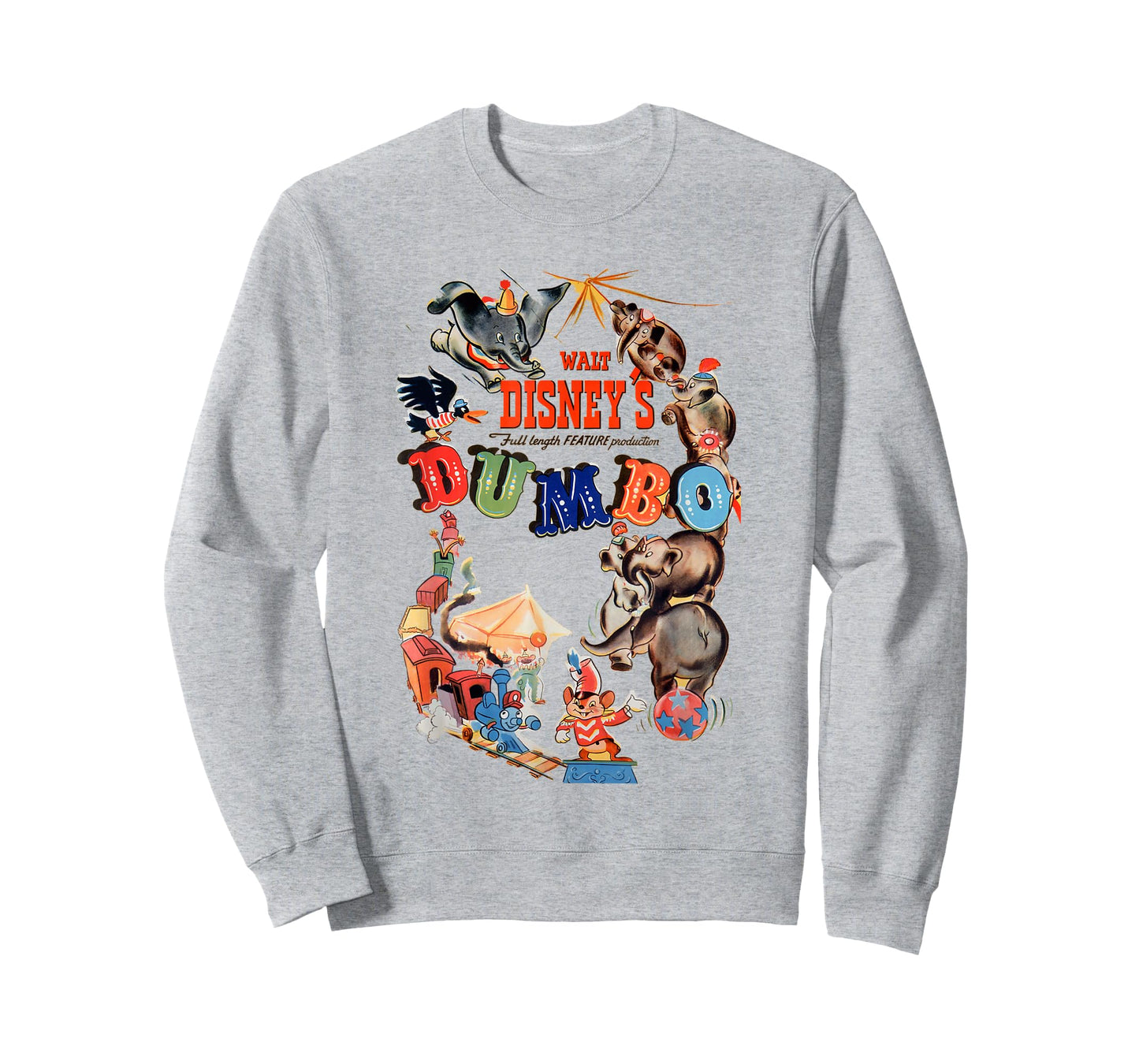 Disney Dumbo Classic Characters Logo T-Shirt Small