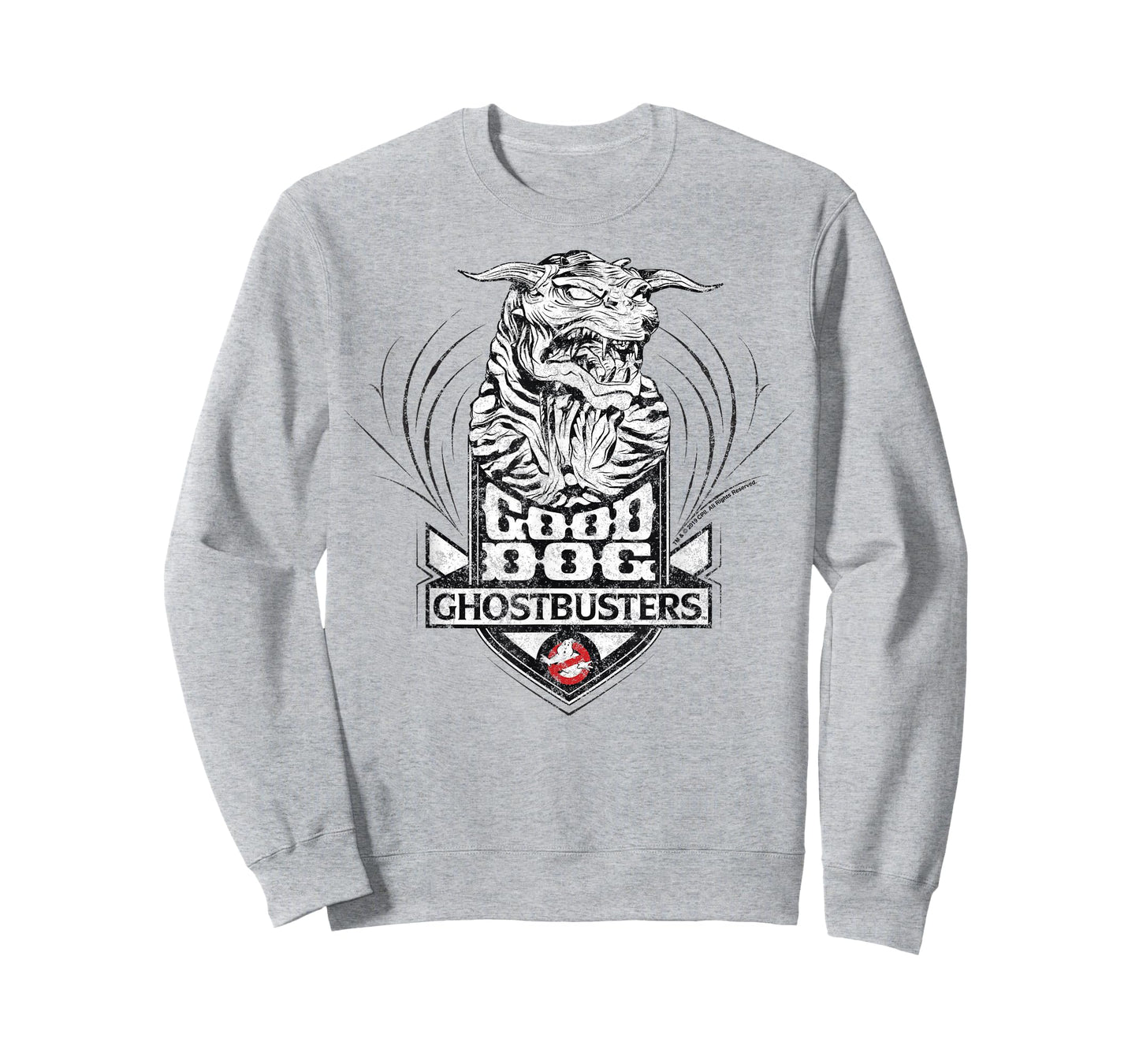Ghostbusters Good Dog Hell Hound Badge T-Shirt