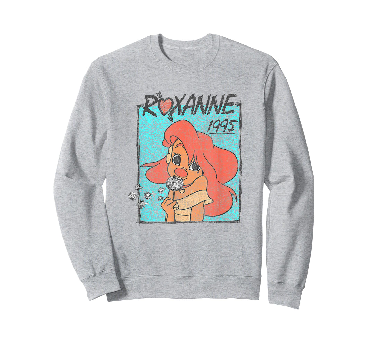 Disney A Goofy Movie 1995 Roxanne Dandelions Retro Portrait T-Shirt