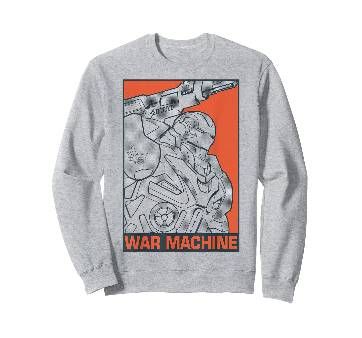Marvel Avengers Endgame War Machine Pop Art Graphic T-Shirt T-Shirt