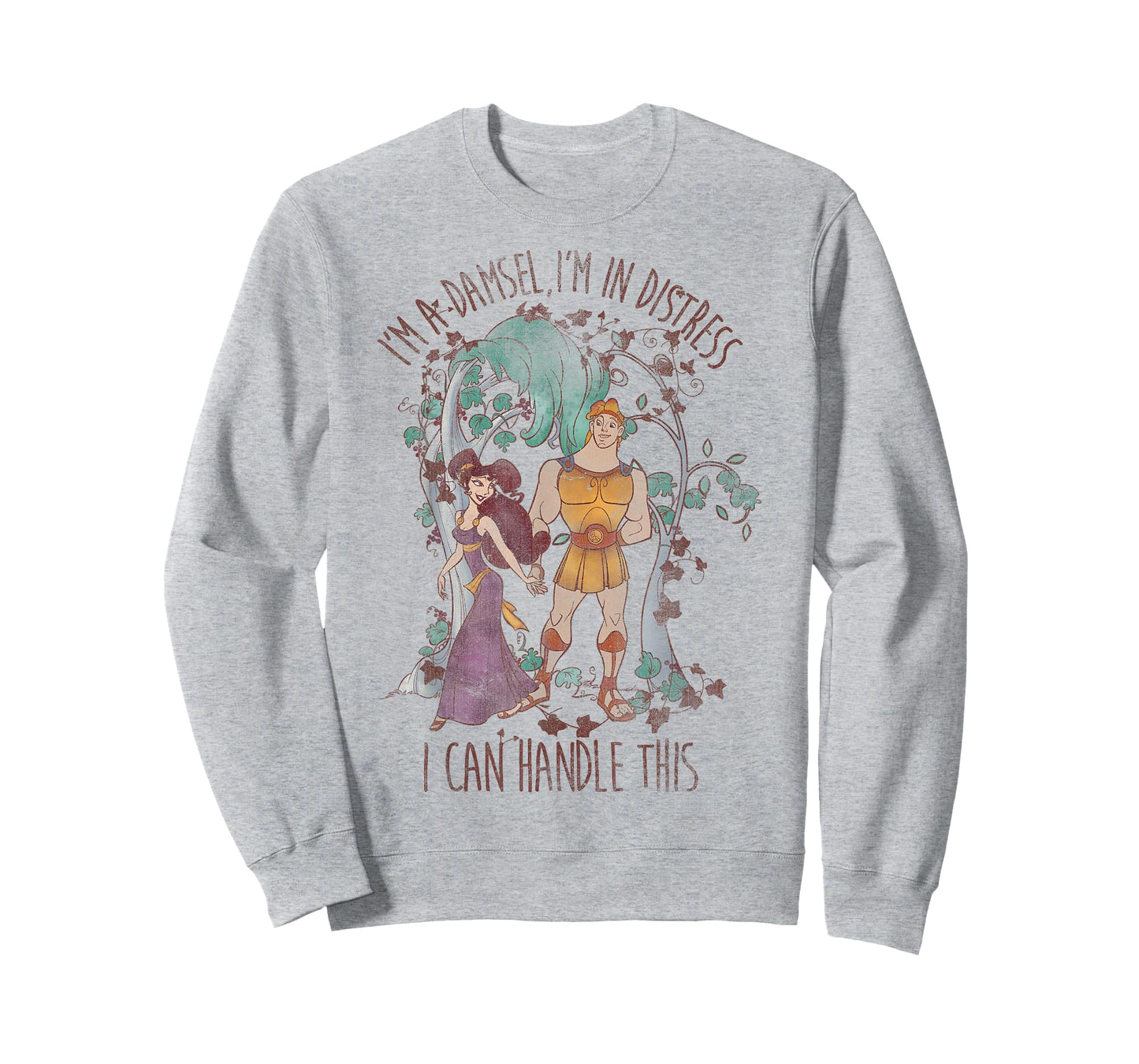 Disney Hercules Meg I'm in Distress I Can Handle This T-Shirt