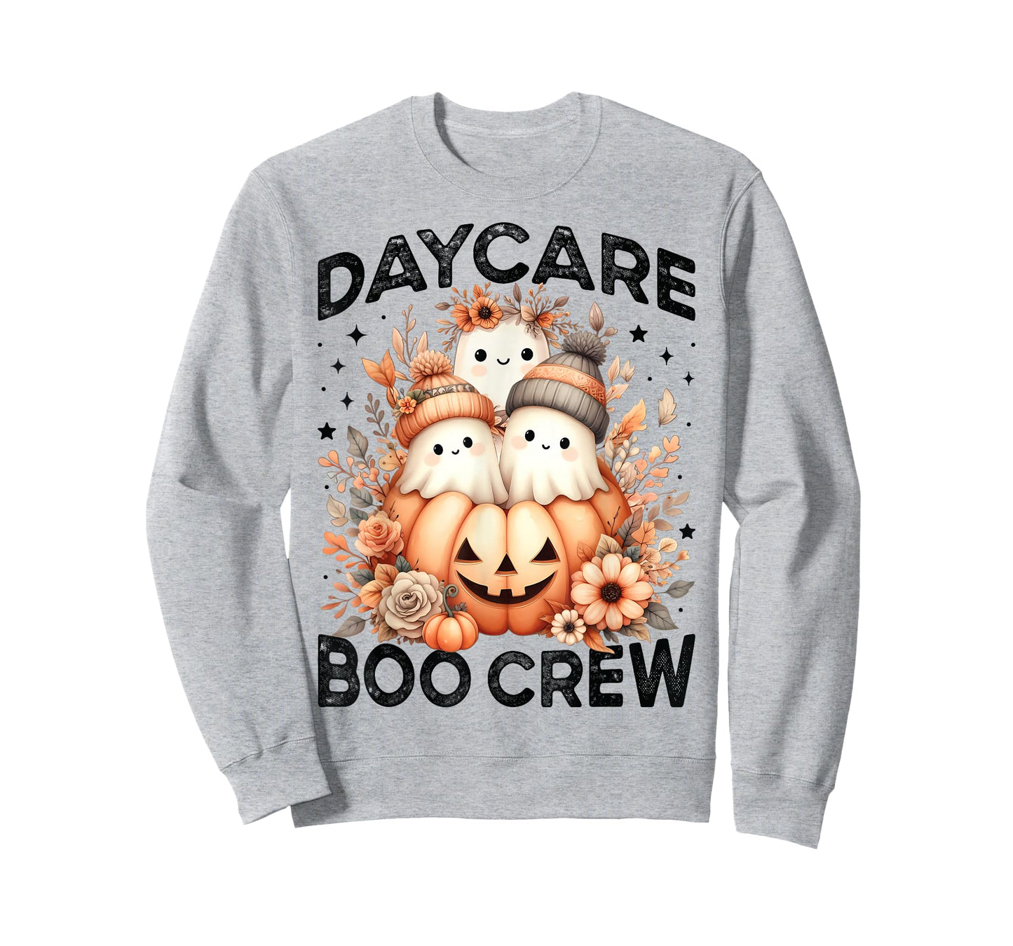 Boo Crew Daycare Teacher Matching Halloween Costume Ghost T-Shirt