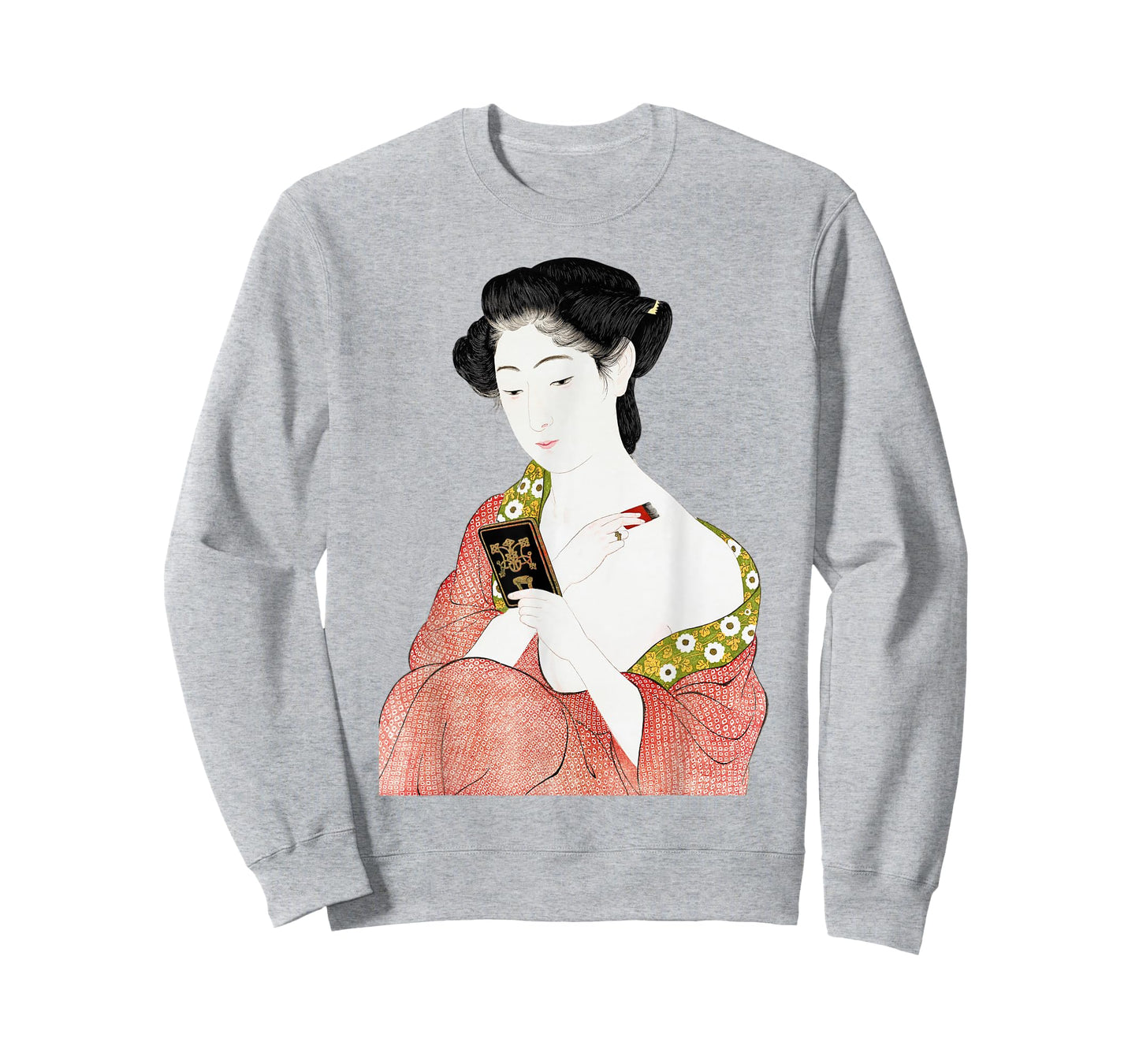 Japanese Woman Geisha Shin-hanga Ukiyo-e Japanese painting T-Shirt