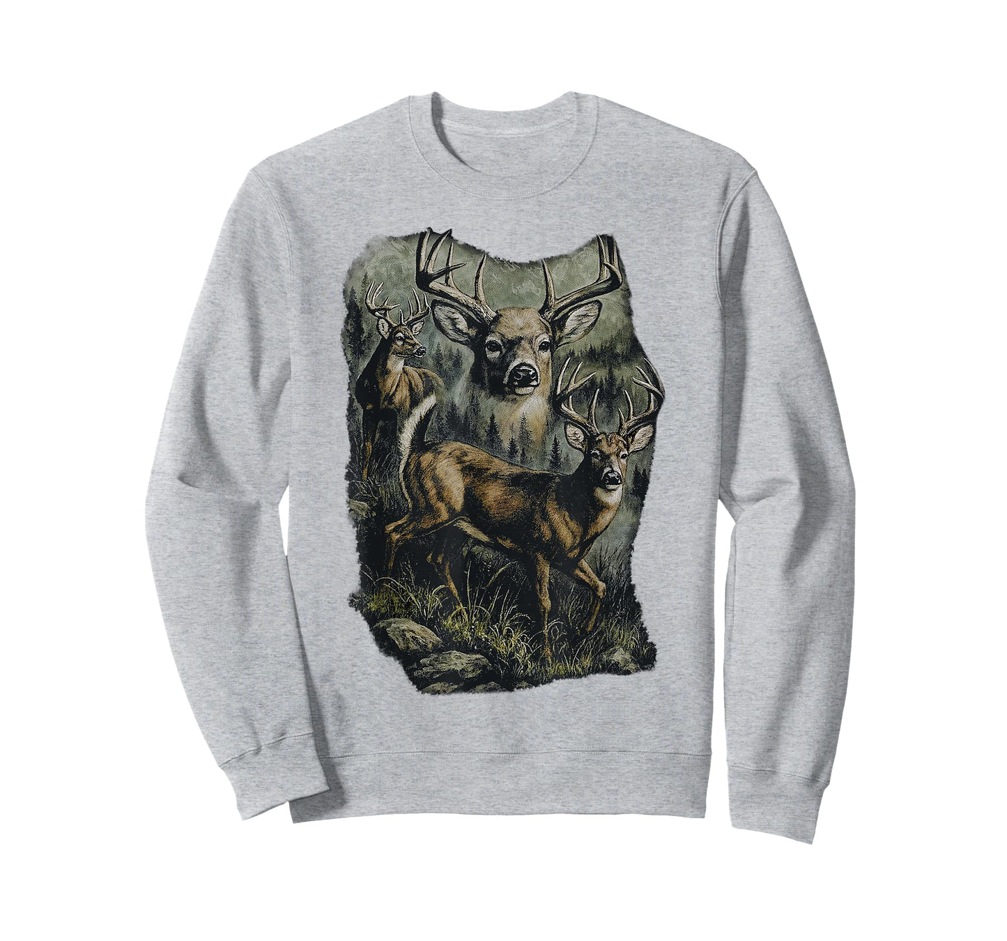 Men Kids Boys Deer Hunting Forest Wildlife Hunters Toddler T-Shirt