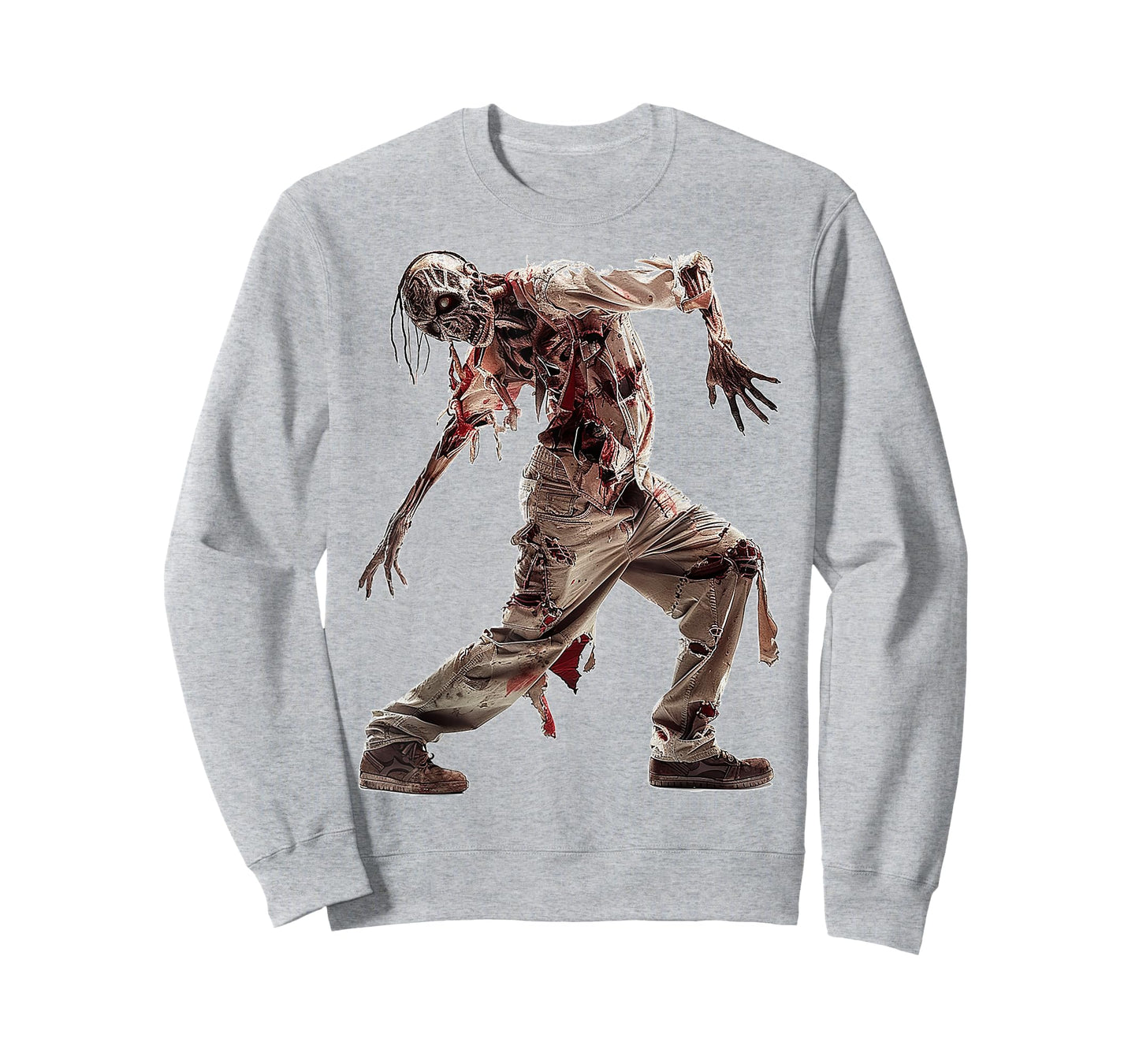 Zombie Costume Halloween Graphic Art Zombie T-Shirt