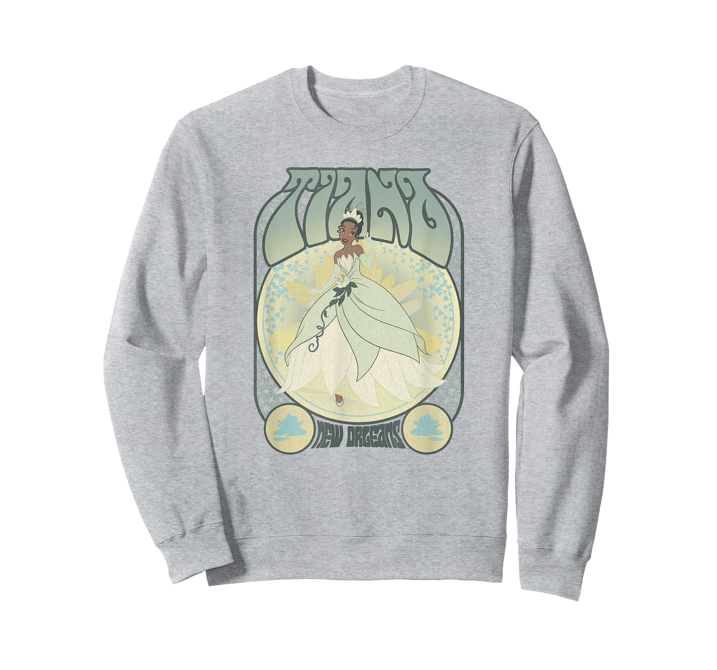 Disney The Princess & The Frog Tiana Seventies Retro Poster T-Shirt Small