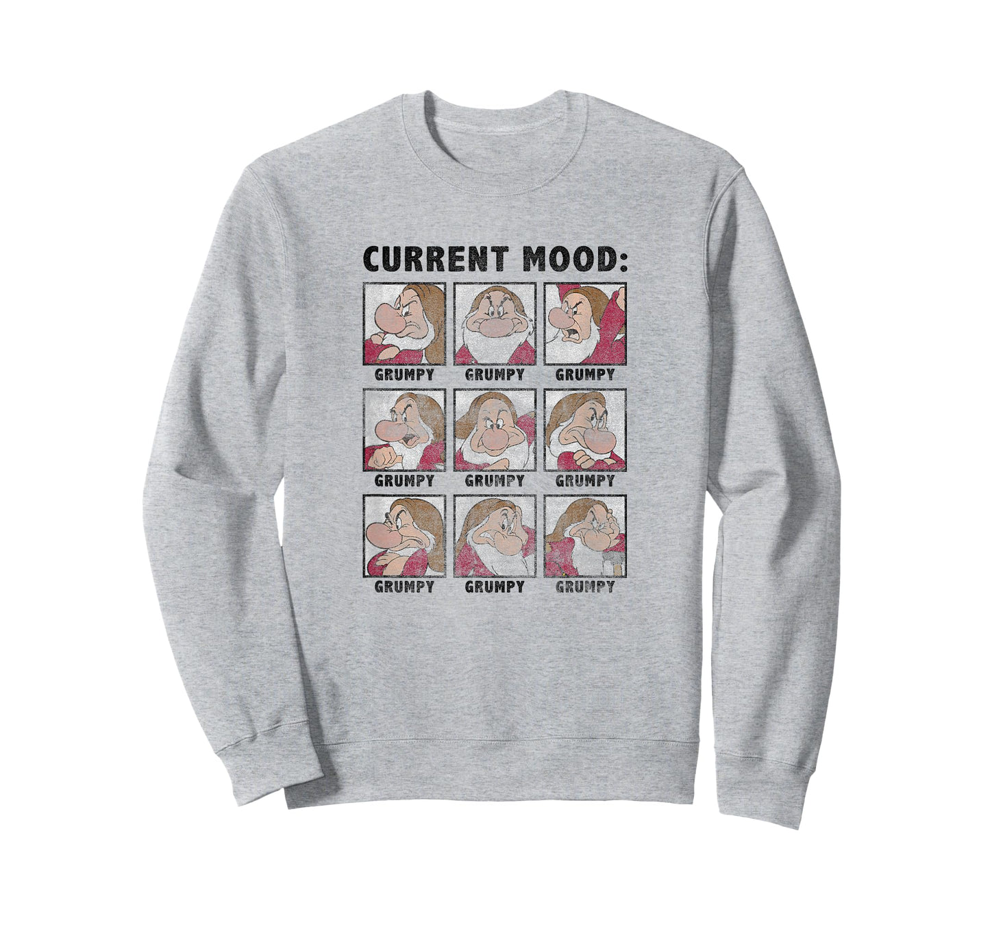 Disney Snow White Grumpy Current Mood Boxes Always Grumpy T-Shirt