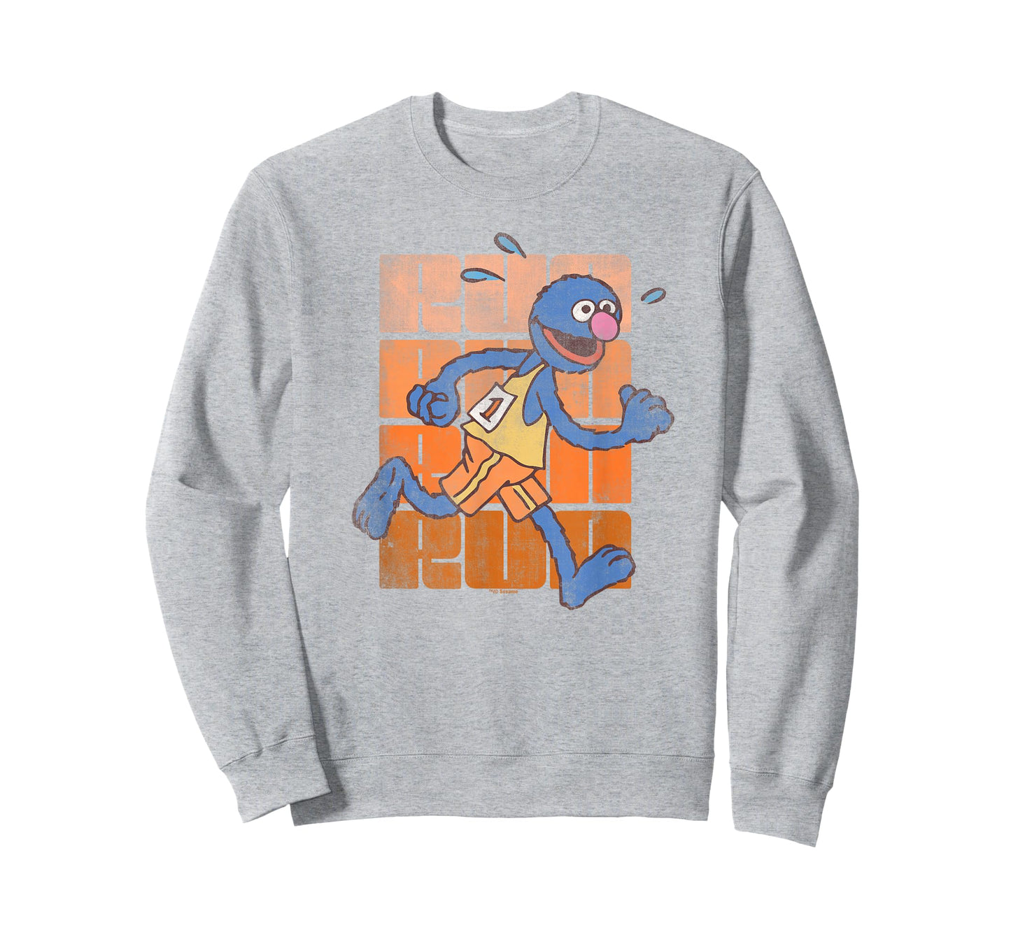 Sesame Street Run Run Grover T-Shirt