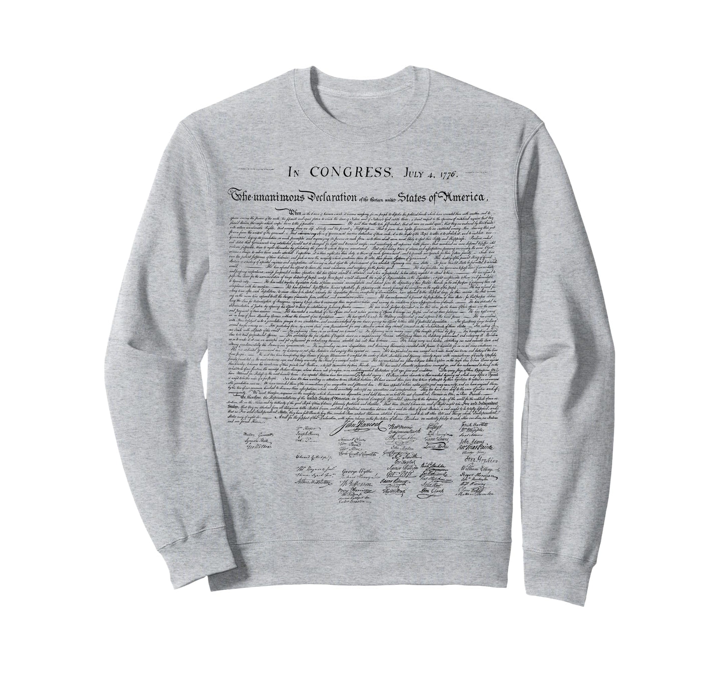 Declaration of Independence Liberty USA Constitution America T-Shirt