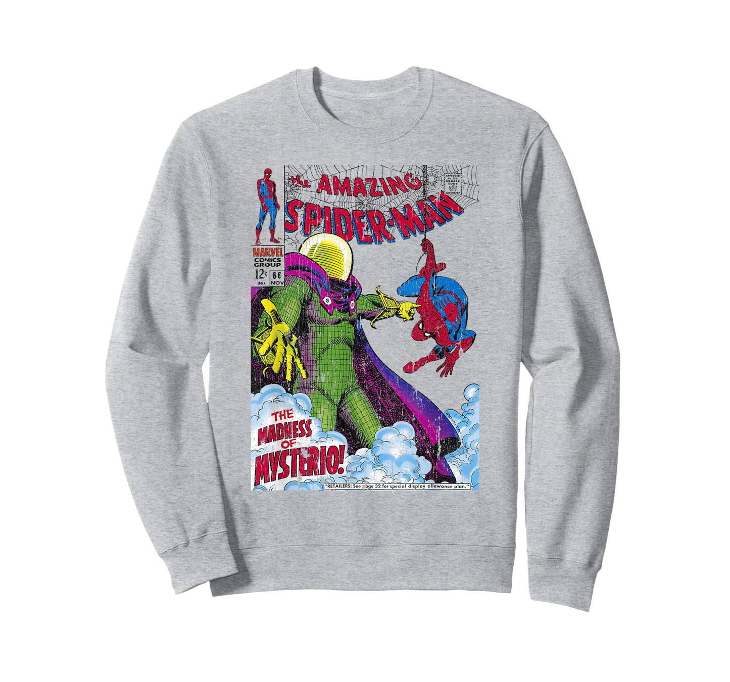 Marvel Comics Spider-Man Mysterio Cover T-Shirt Small