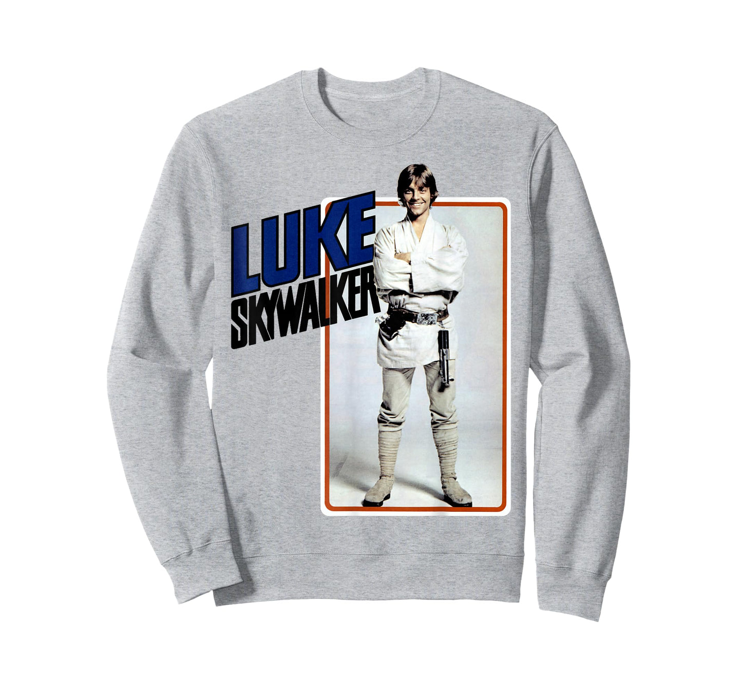 Star Wars Luke Skywalker Smiling Card Graphic T-Shirt T-Shirt