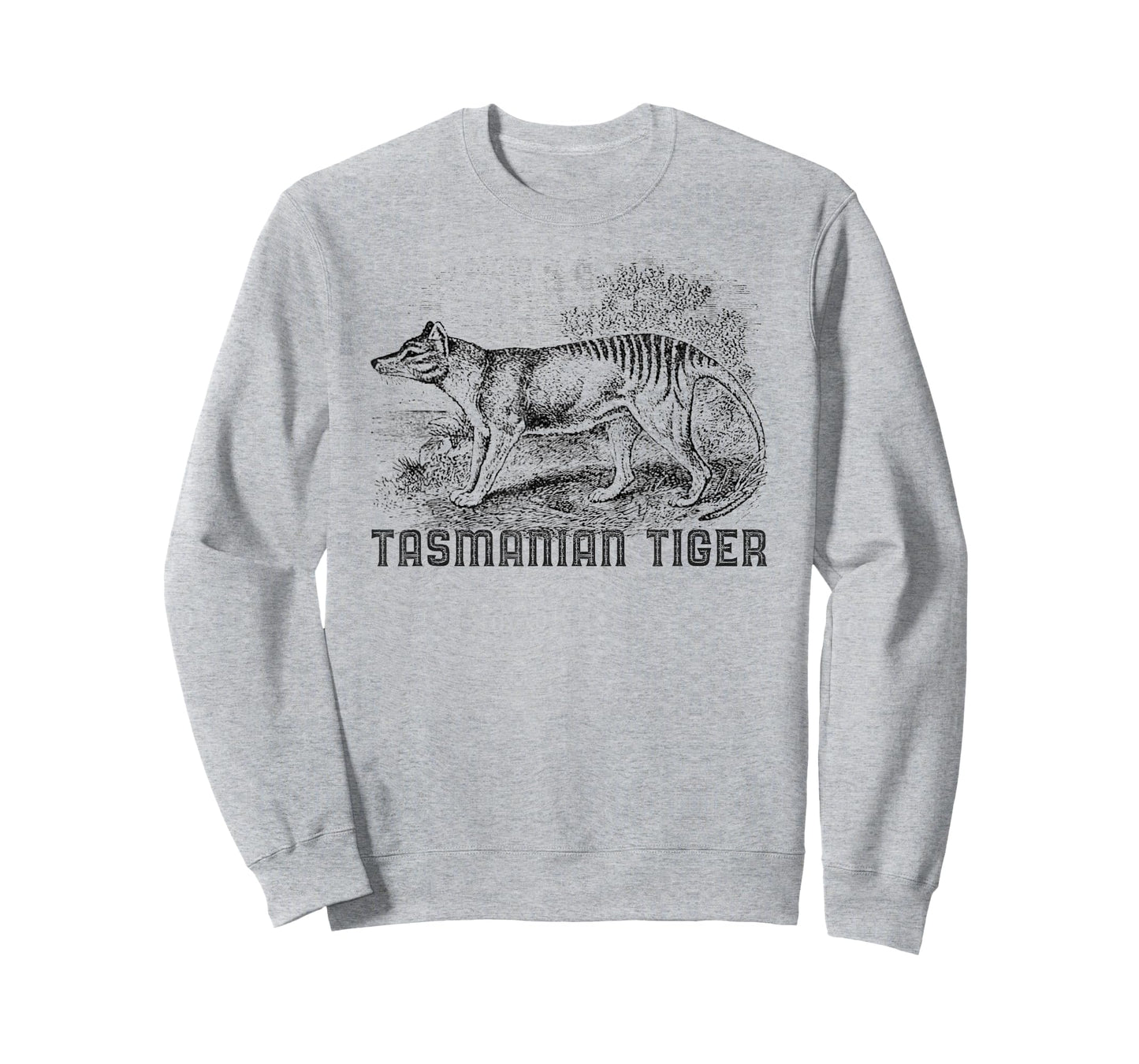 Tasmanian Wolf Tiger Thylacine Australian Extinction Gift T-Shirt