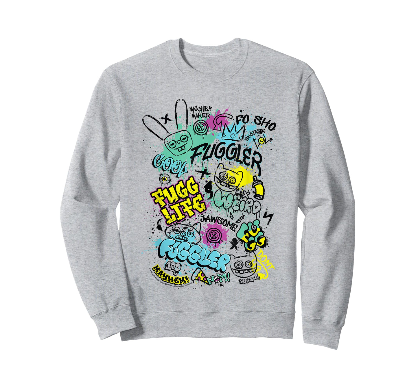 Fuggler Funny Ugly Monsters Graffiti Tags T-Shirt