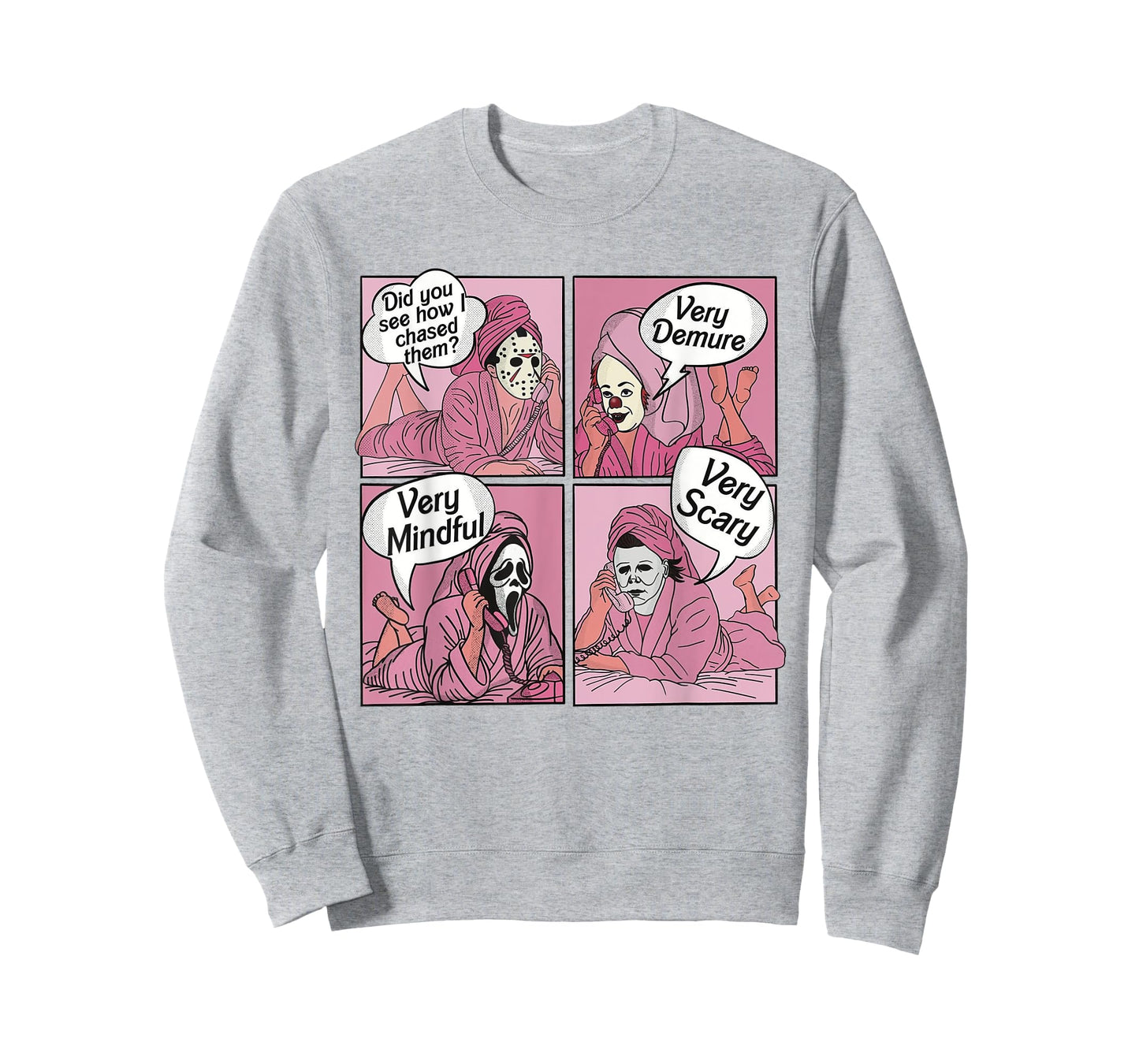 Very demure Cute Ghost Halloween Humorous saying fall T-Shirt