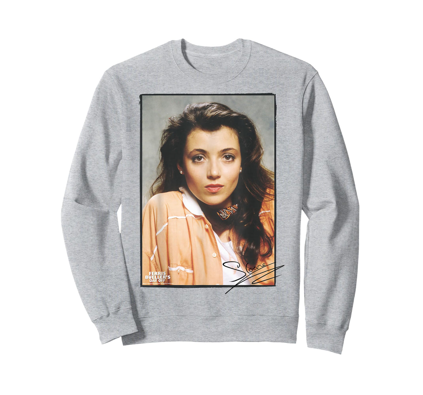 Ferris Bueller Sloane Peterson Signed Photo Graphic T-Shirt