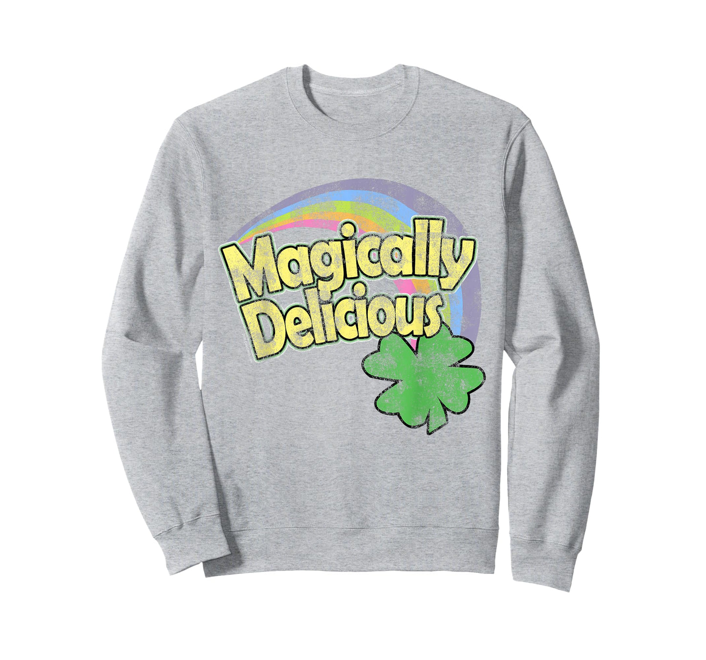 Magically Delicious 80s Vintage St Patricks Day Lucky Charm T-Shirt