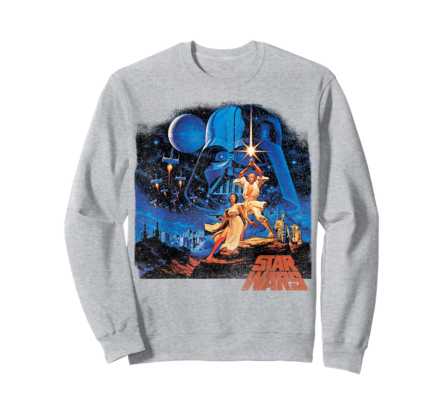 Star Wars A New Hope Classic Vintage Poster T-Shirt C2 T-Shirt