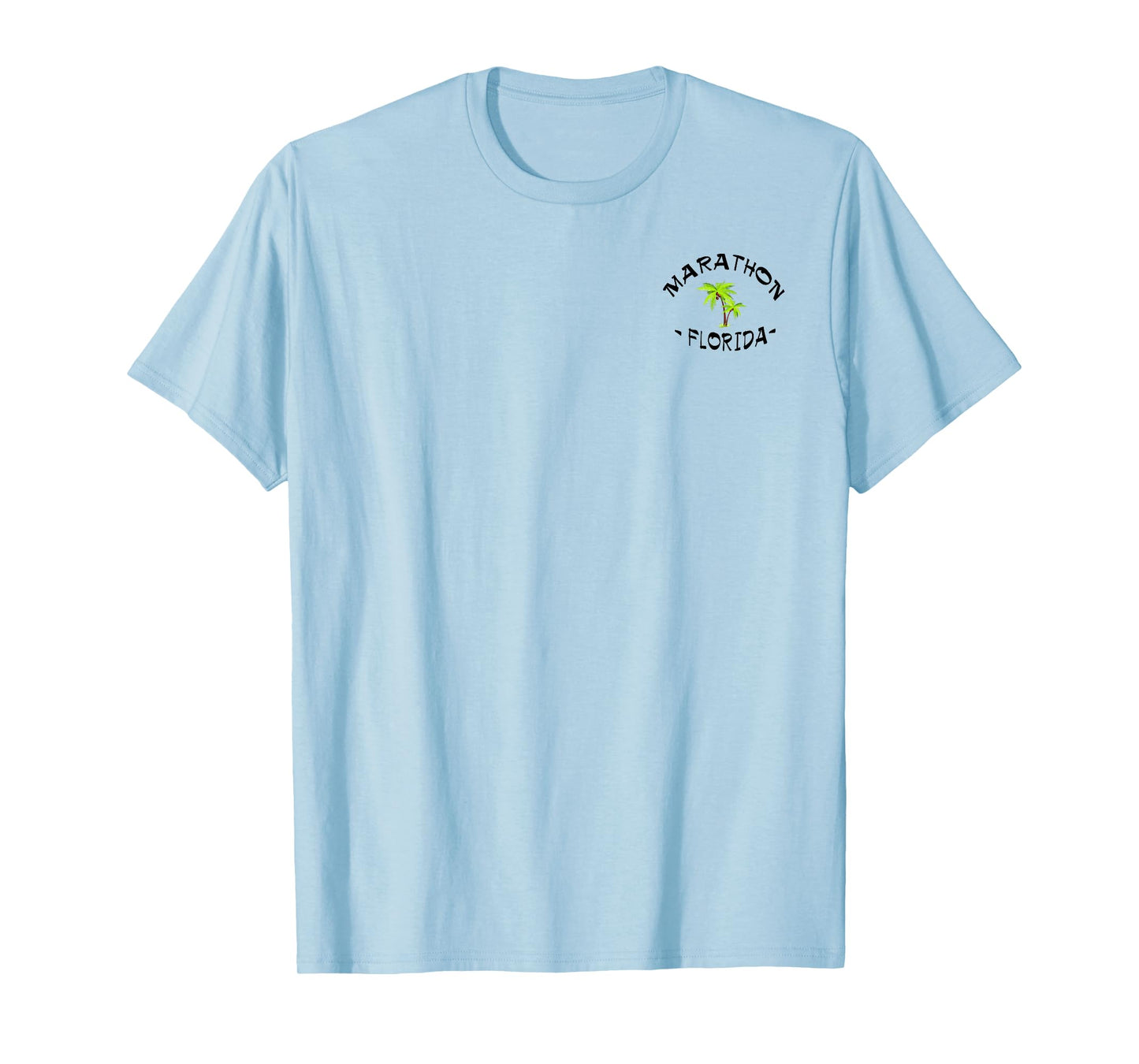 2 SIDED MARATHON FLORIDA KEY ISLAND VACATION GIFT T-SHIRT T-Shirt