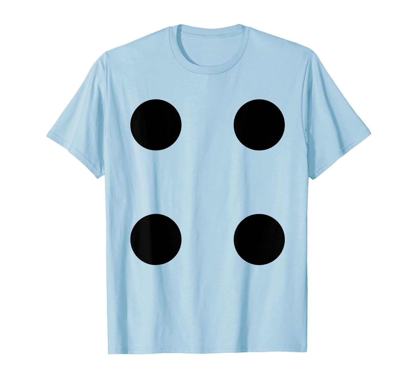 Human Dice Number 4 Group Matching Halloween Costume Family T-Shirt
