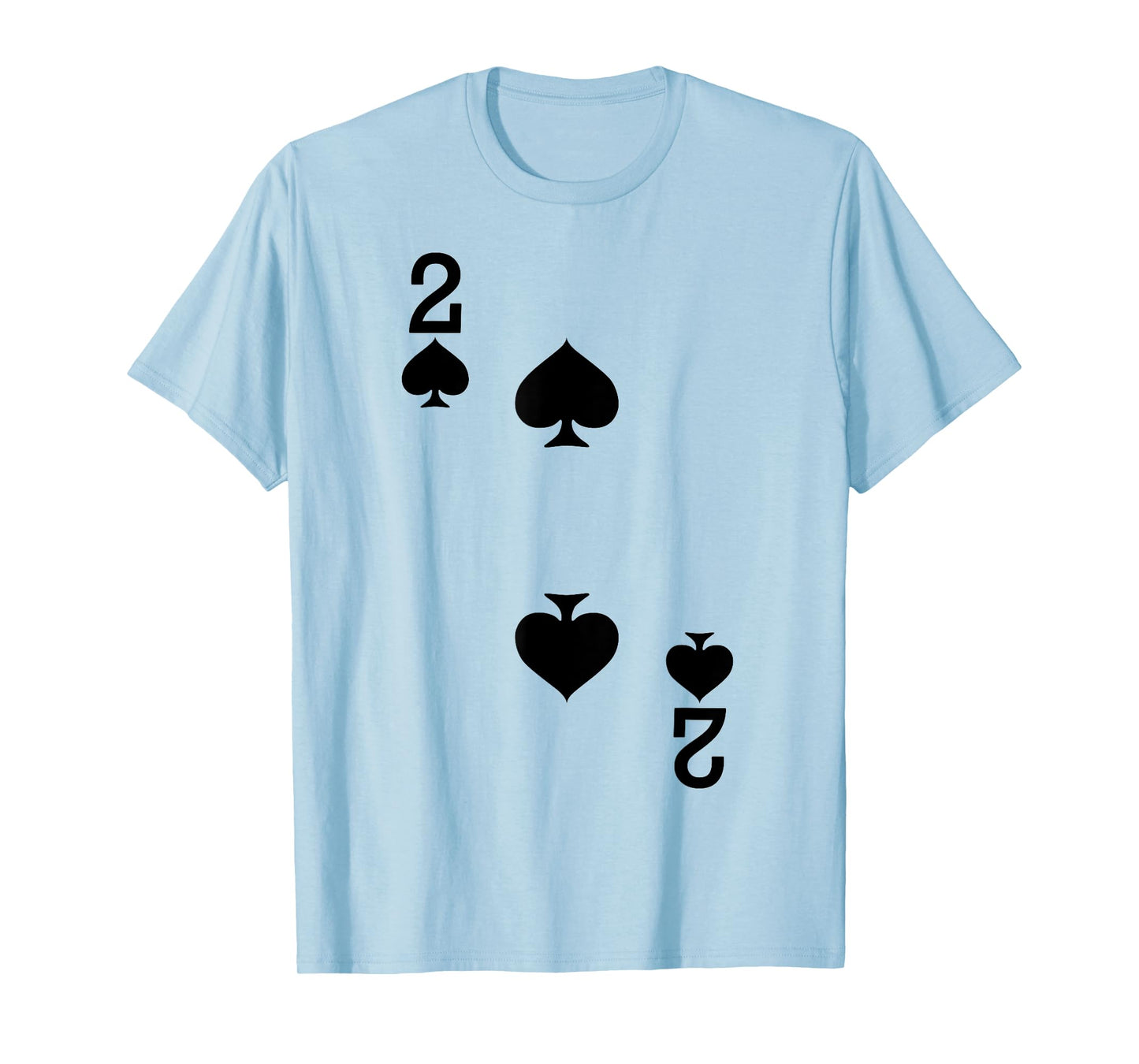 2 of Spades - Playing Card Halloween Costume T-Shirt