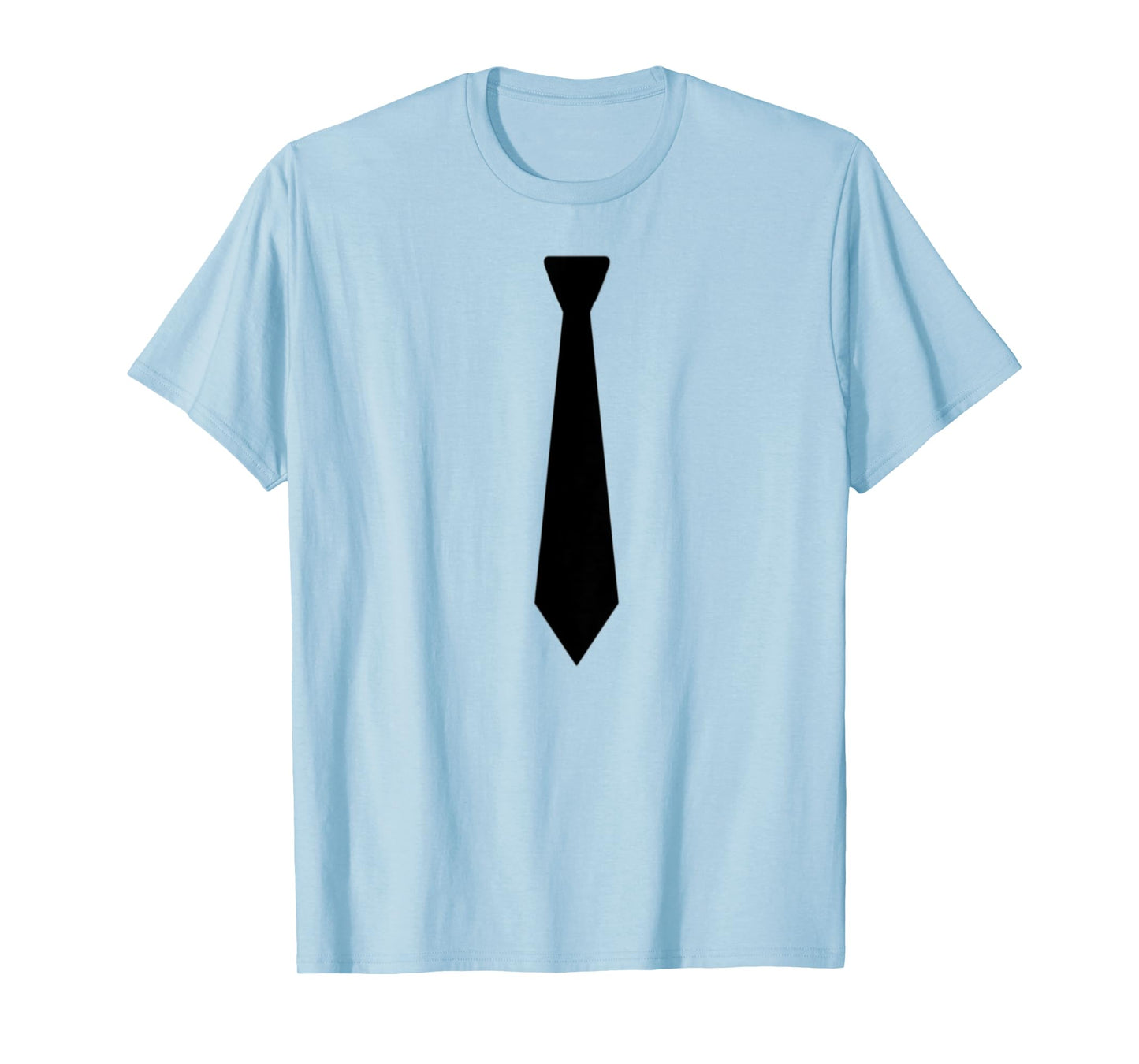 Funny Gag Gift for Co-worker fake tie t-shirt /black tie T-Shirt