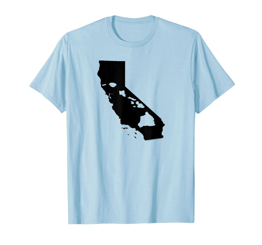 California State and Hawaii Roots by Hawaii Nei All Day T-Shirt