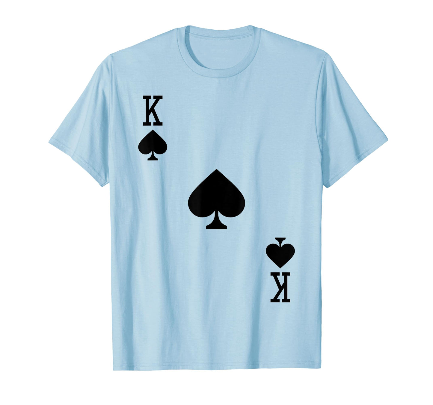 King of Spades Costume T-Shirt Halloween Deck of Cards T-Shirt