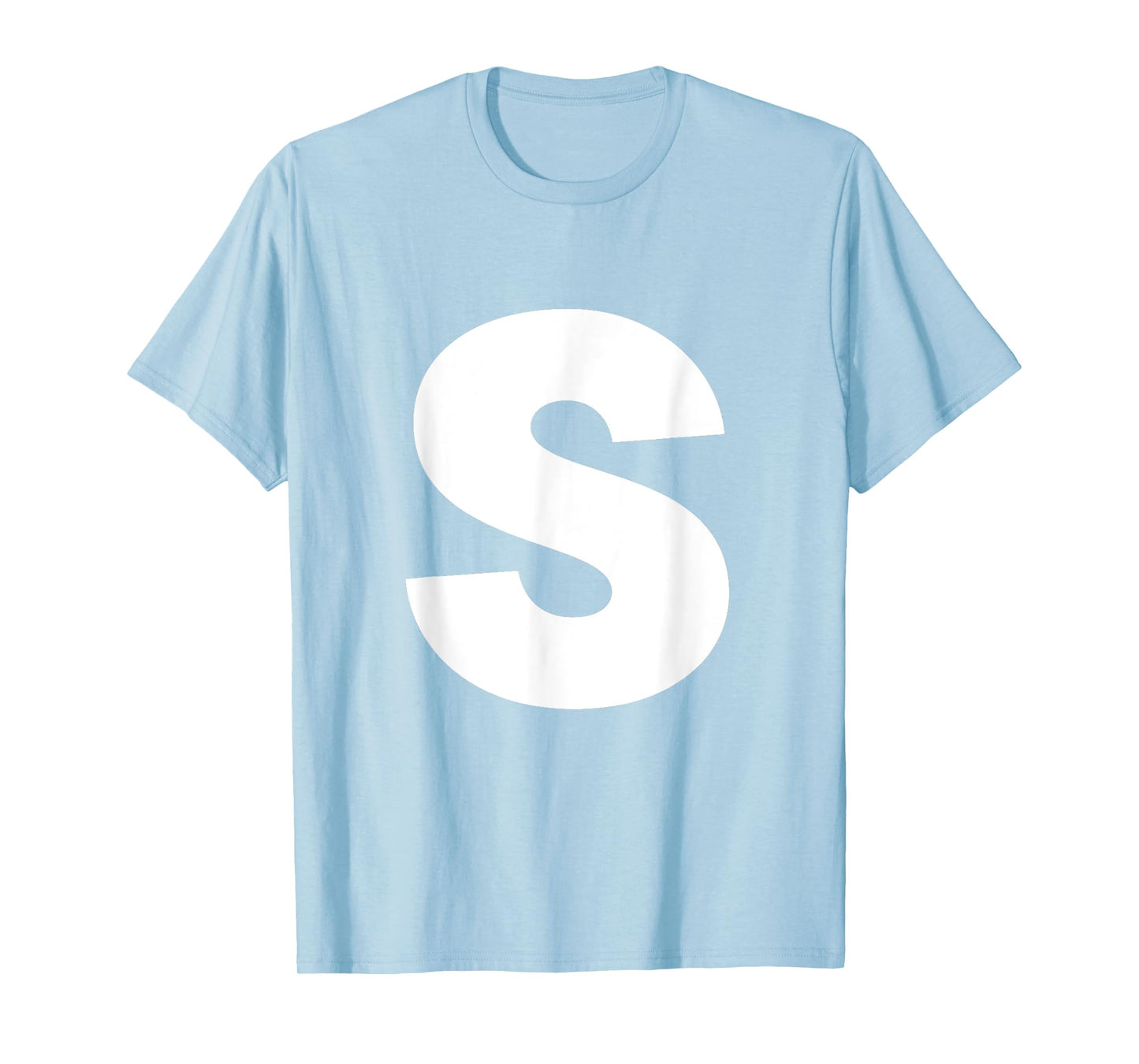 Letter S Groups Halloween Matching Team Easy Lazy Costume T-Shirt