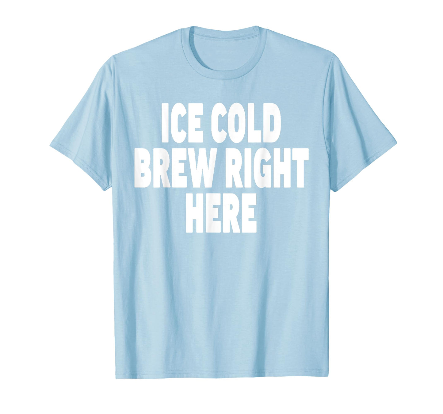 Beer Vendor Costume T Shirt - Ice Cold Brew Right Here