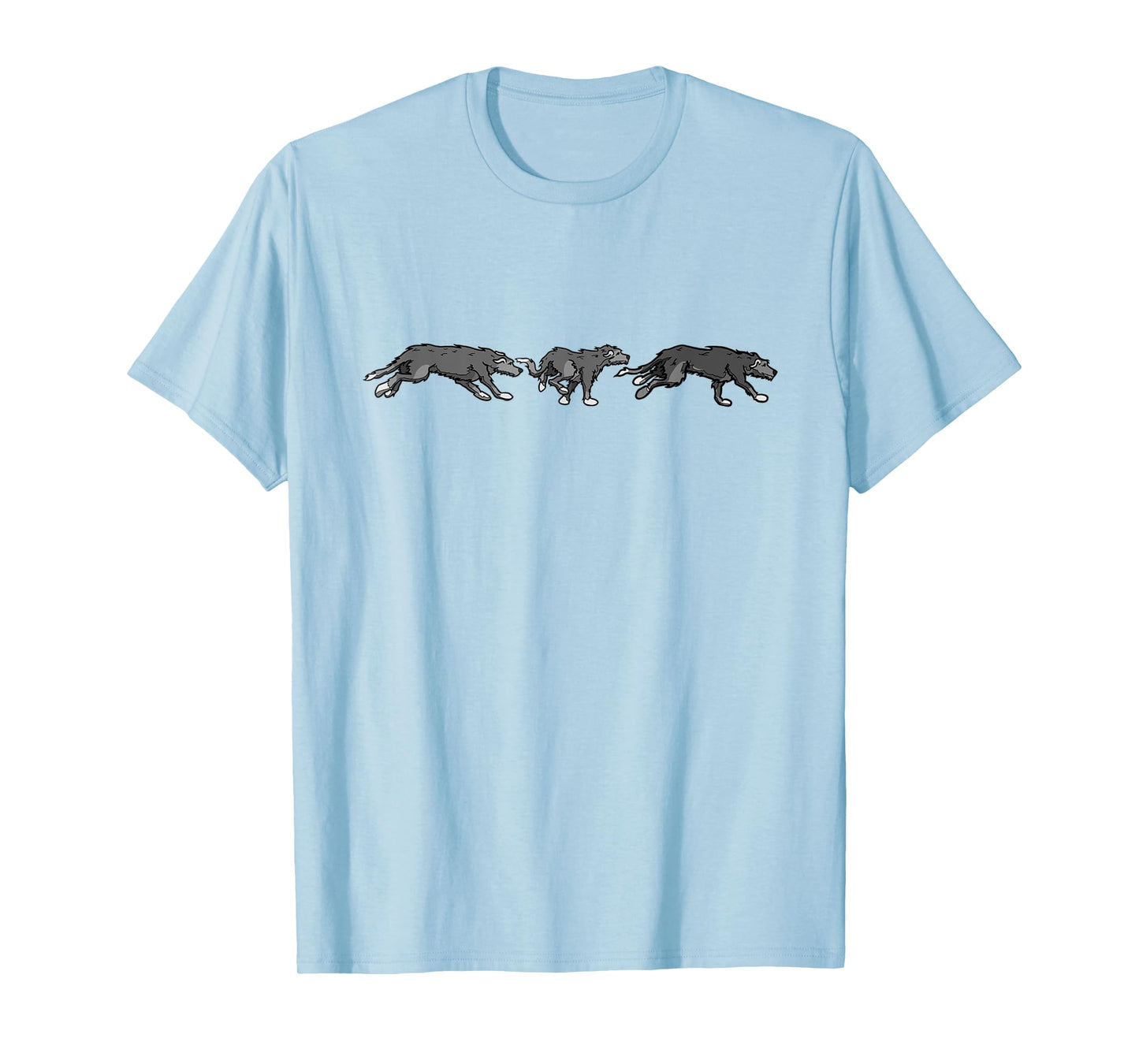 Wolfhounds Running T-Shirt
