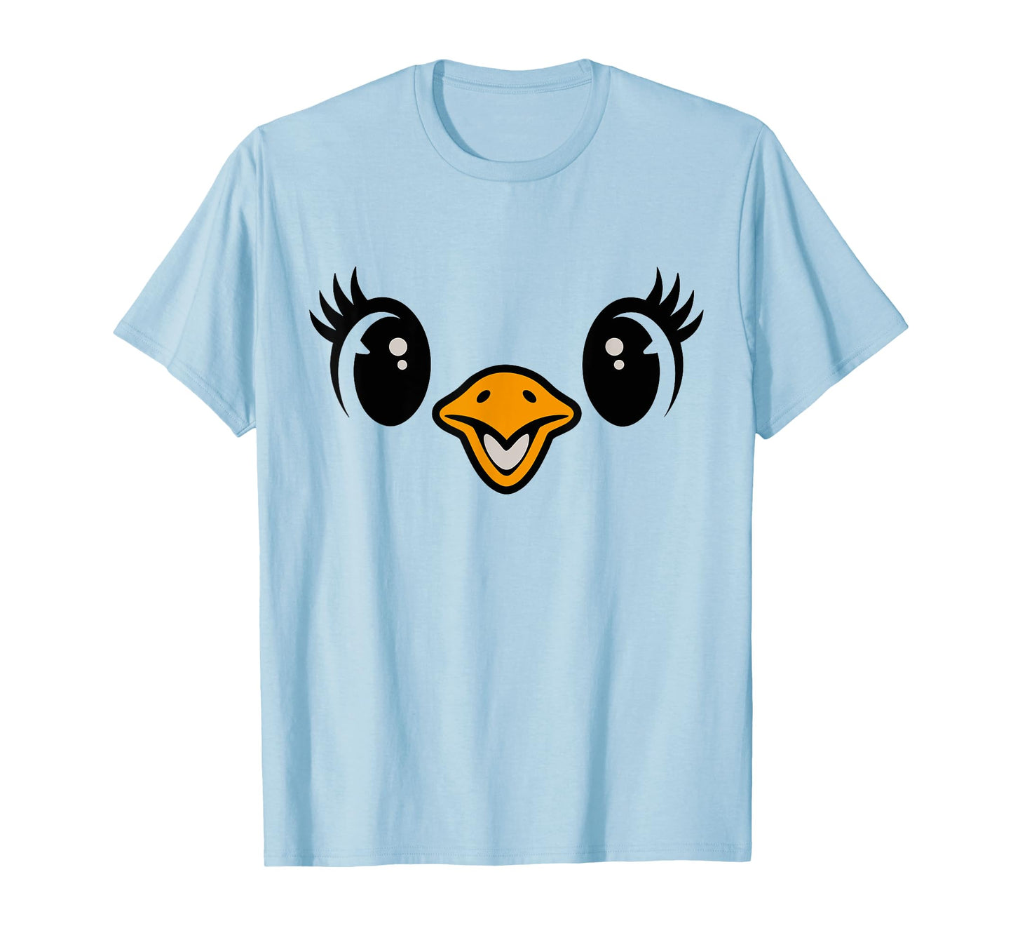 Halloween Chick Face Tshirt Costume Kids Cute Baby Chicken T-Shirt