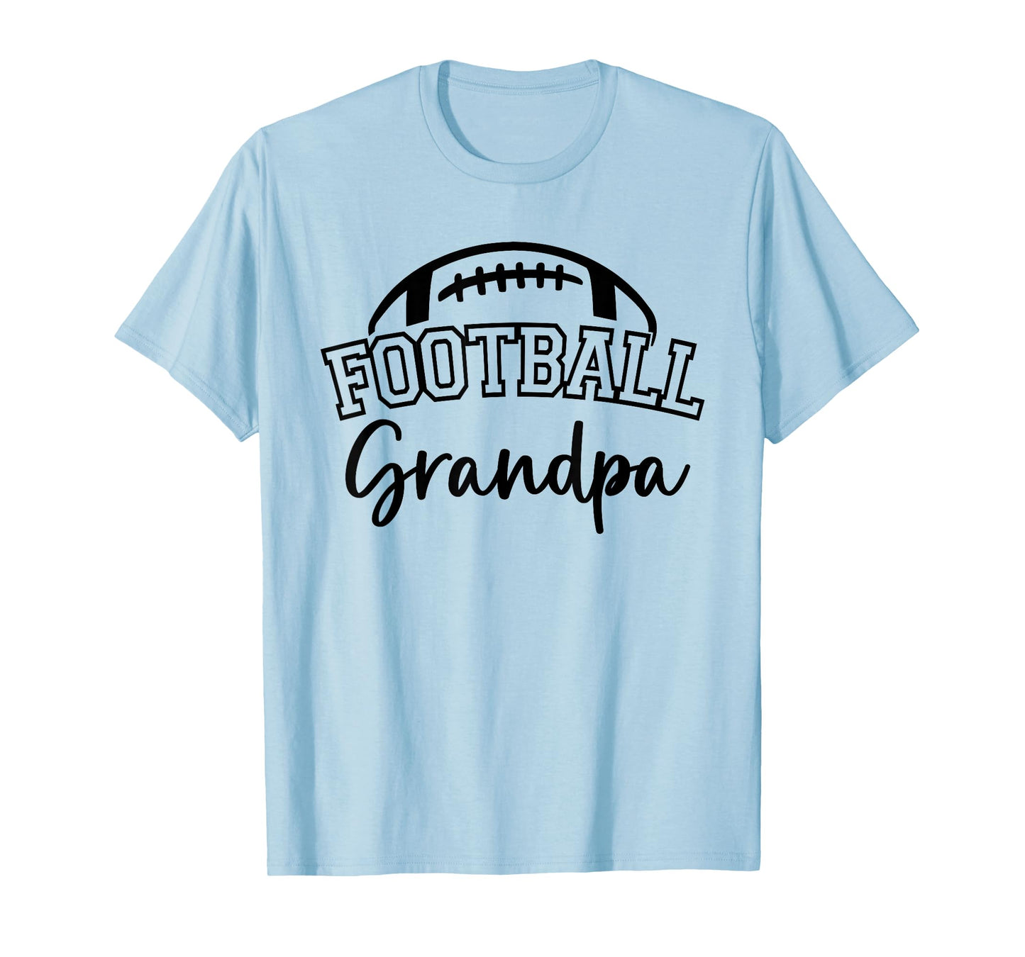 Football Grandpa Matching Family Football T-Shirt
