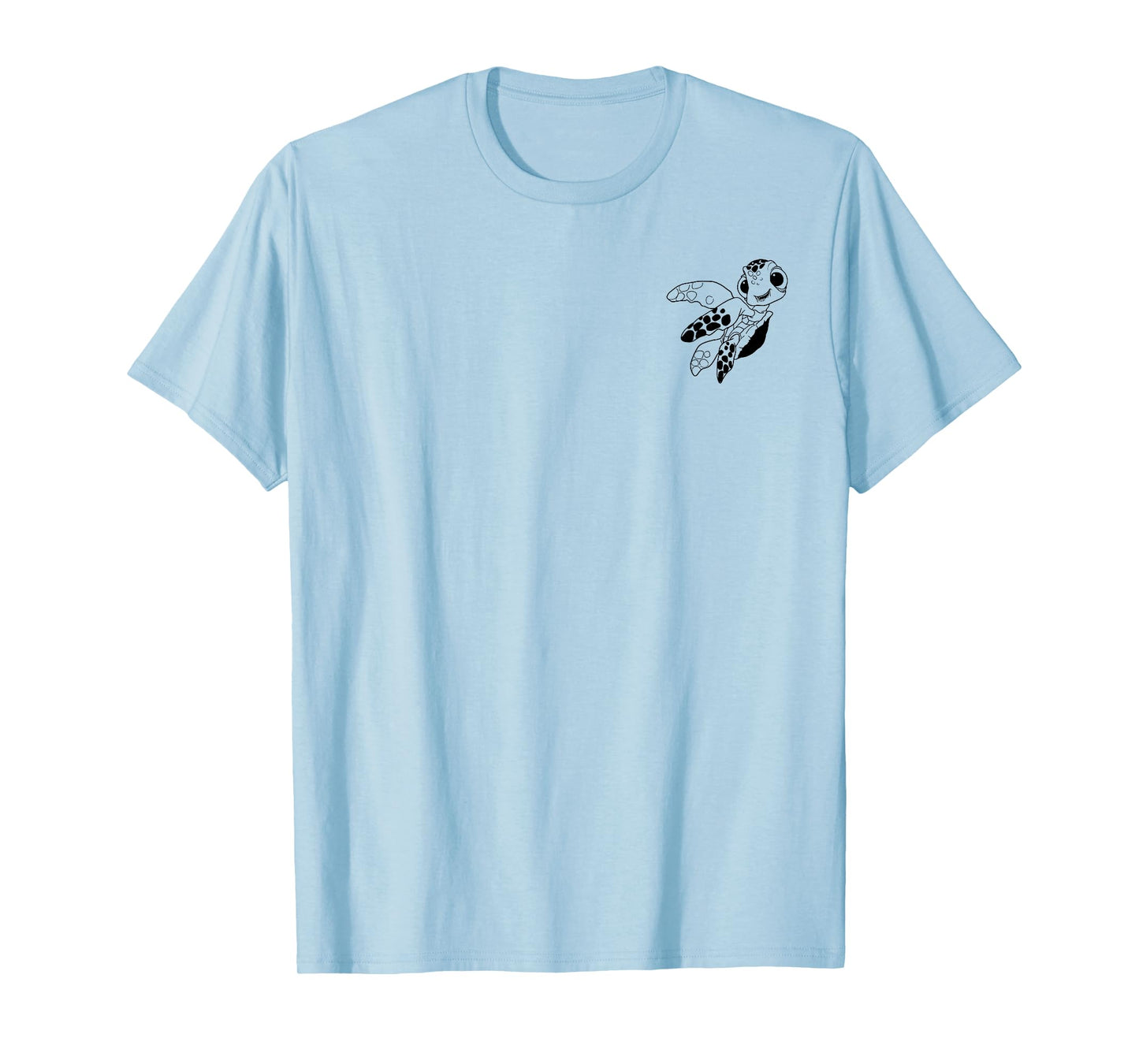 Disney Pixar Finding Nemo Squirt Outline Pocket Wave T-Shirt